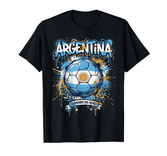 Argentina Football Soccer Player T-Shirt - Aesthetic Graphic Men Women - T-Shirt, Sweatshirt, Hoodie
