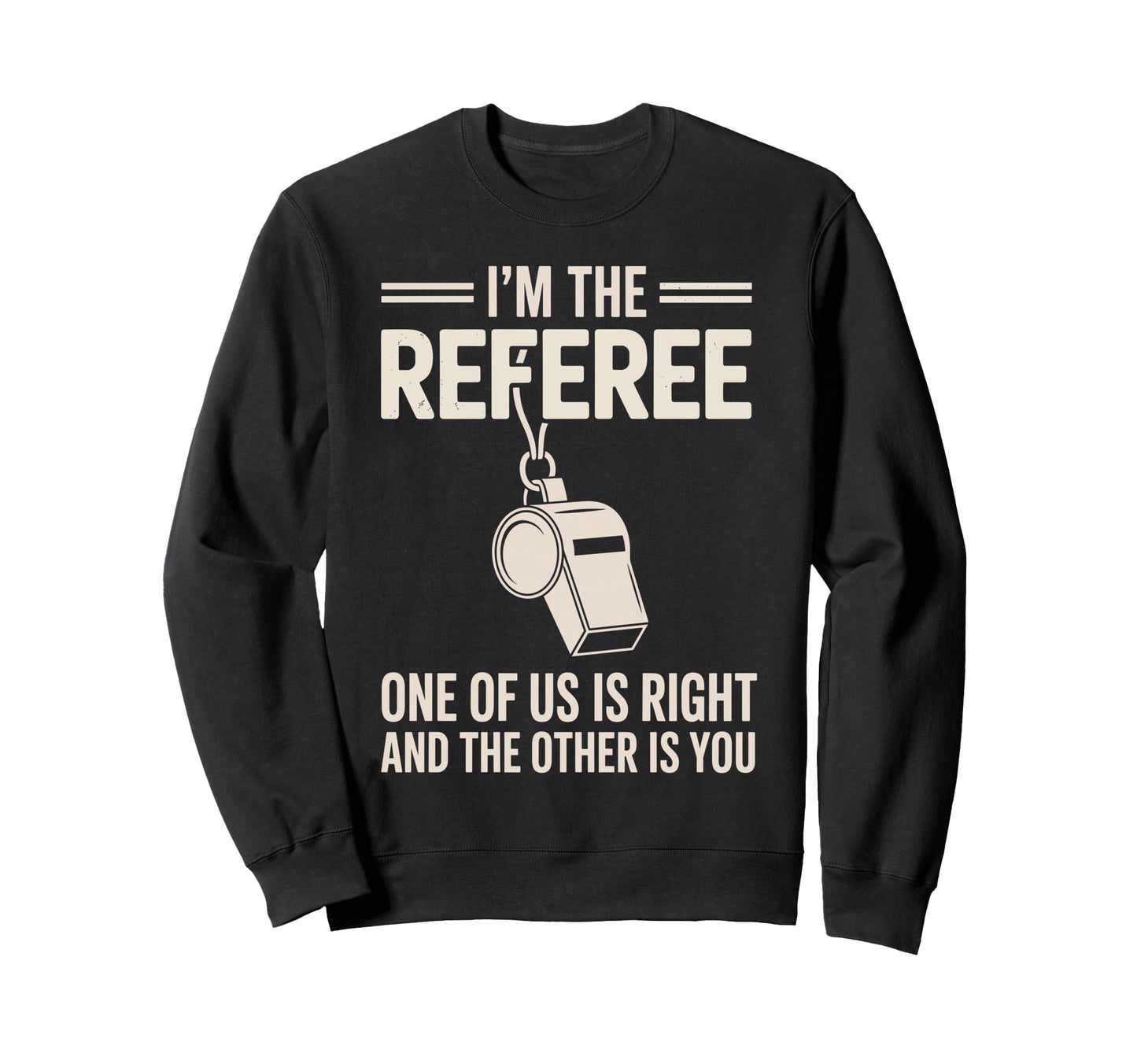 Funny Referee Art Soccer Football Sweatshirt - Streetwear Style for Adults - T-Shirt, Sweatshirt, Hoodie