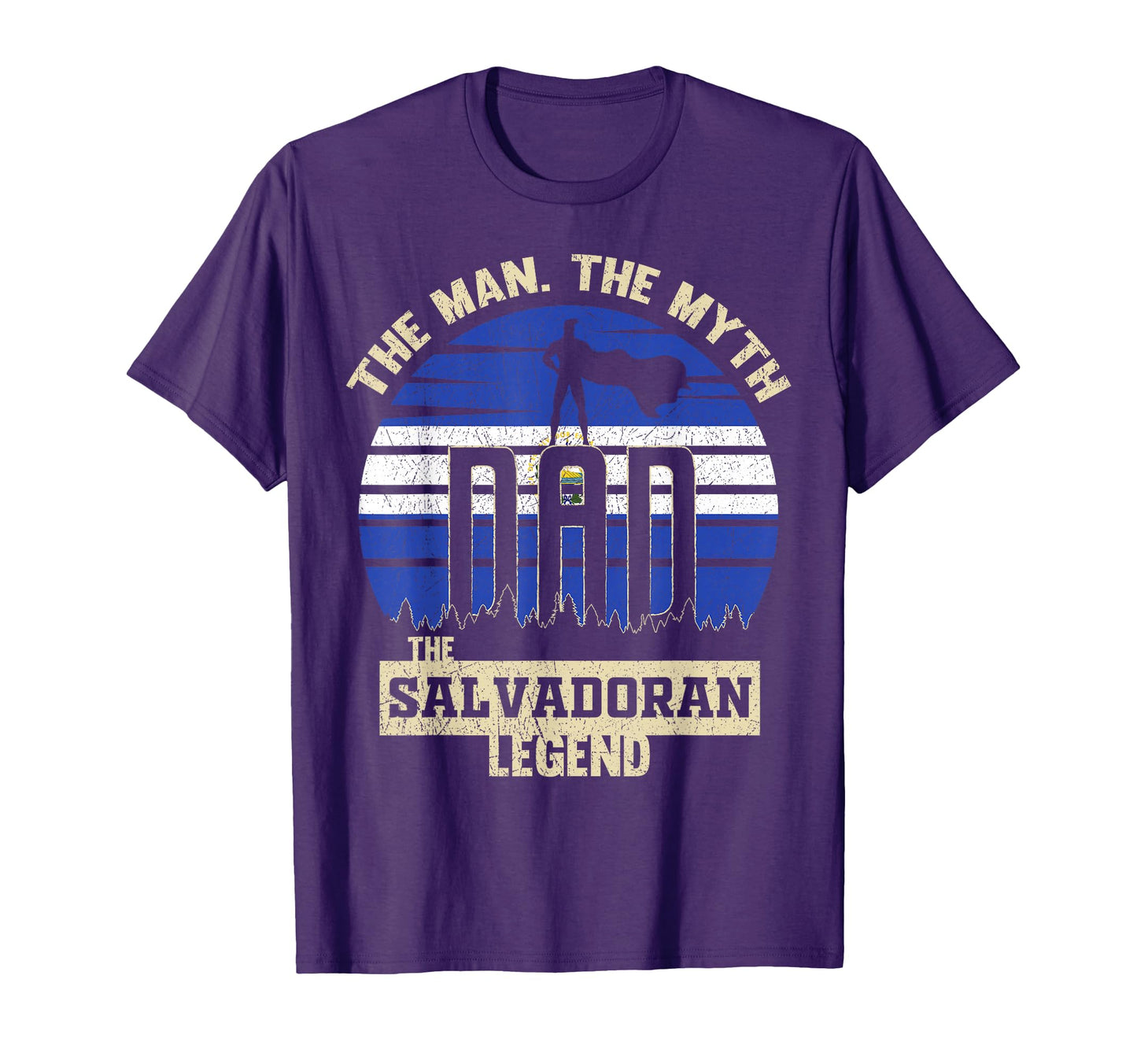 Myth Salvadoran Legend Dad T-Shirt - Minimalist Print Unisex - T-Shirt, Sweatshirt, Hoodie