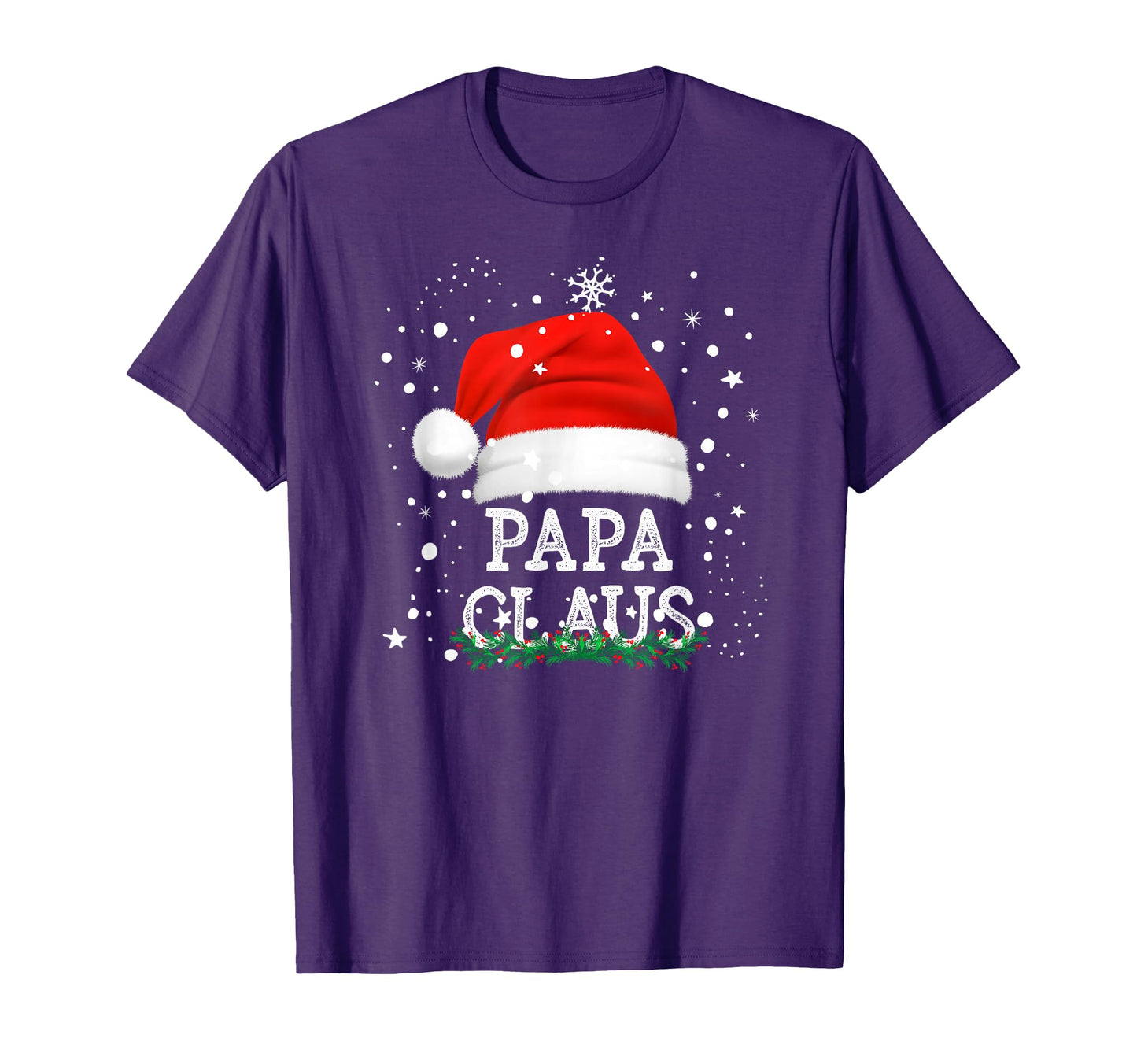 Papa Santa Claus Father Matching T-Shirt - Trendy Graphic for Adults - T-Shirt, Sweatshirt, Hoodie