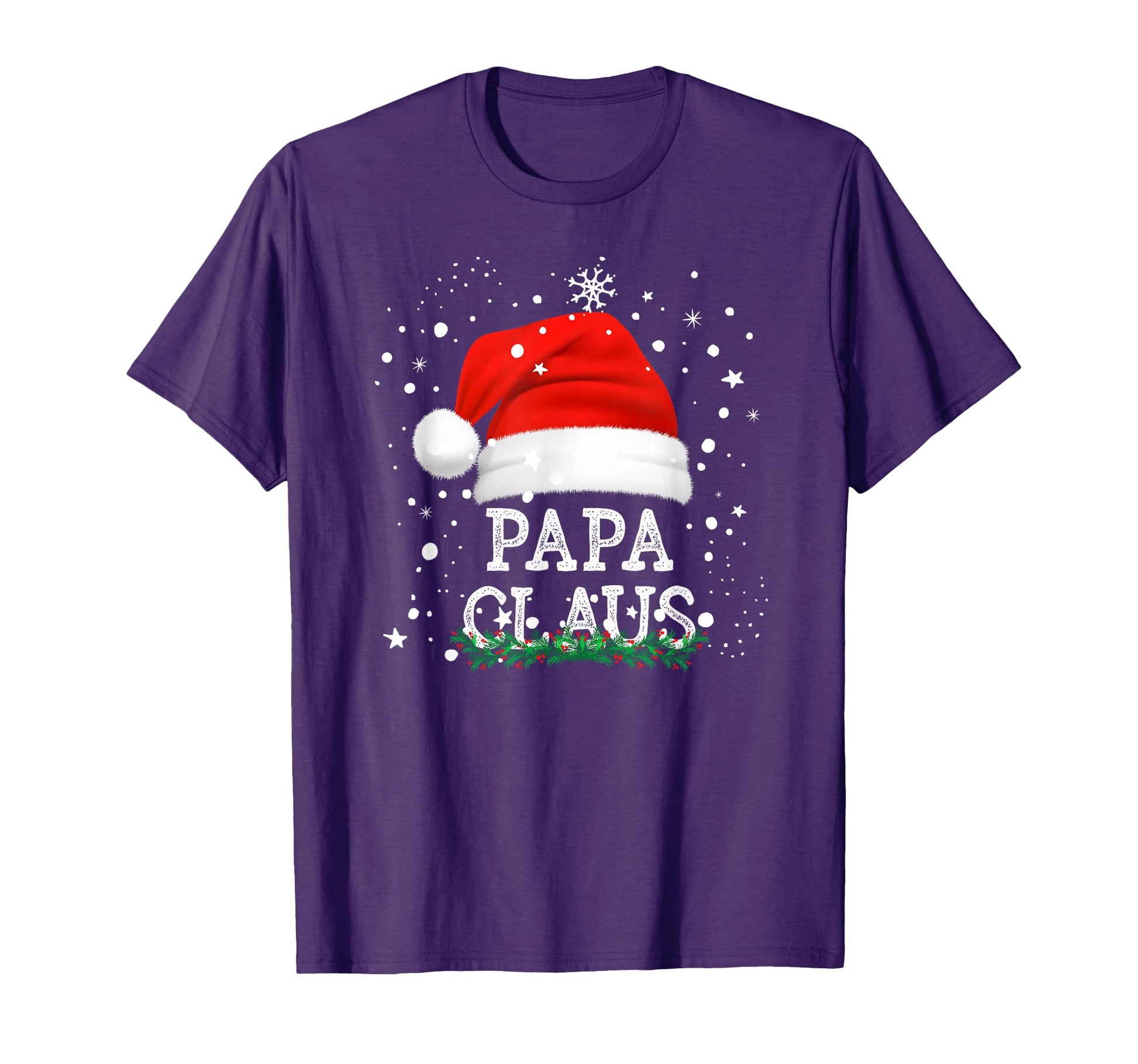 Papa Santa Claus Father Matching T-Shirt - Trendy Graphic for Adults - T-Shirt, Sweatshirt, Hoodie