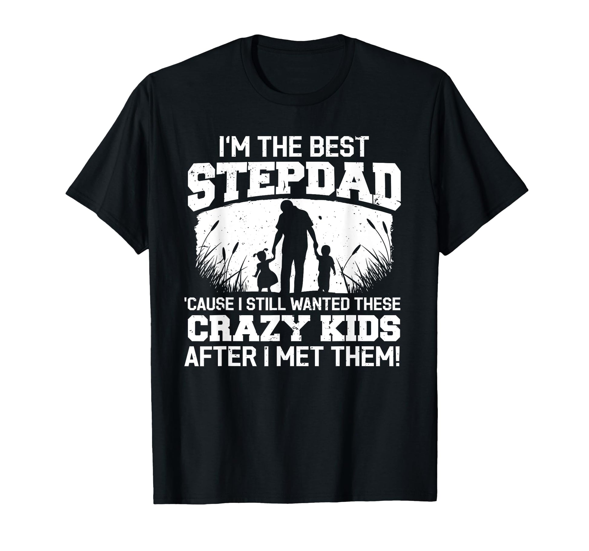 Stepdad Father Step Dad Parenthood T-Shirt - Custom Art Print for Adults - T-Shirt, Sweatshirt, Hoodie