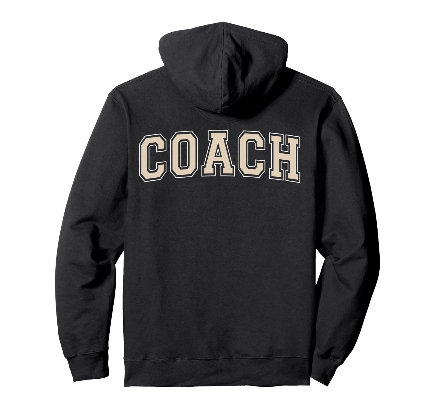 Coach Sports Trainer Antique White Hoodie - Graphic Print Men Women - T-Shirt, Sweatshirt, Hoodie