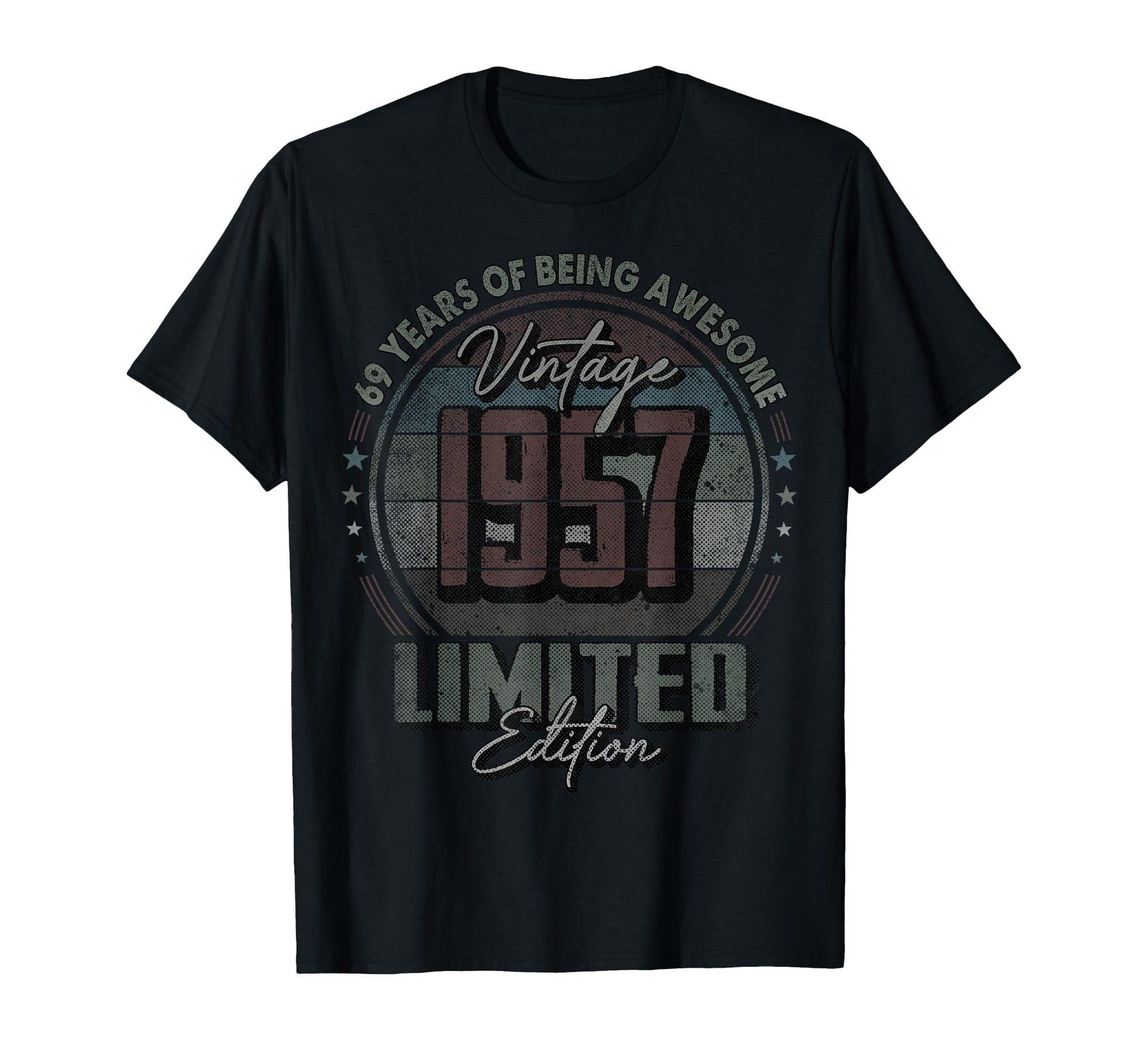 1957 69 Year Old 69Th Birthday T-Shirt - Novelty Apparel Men Women - T-Shirt, Sweatshirt, Hoodie