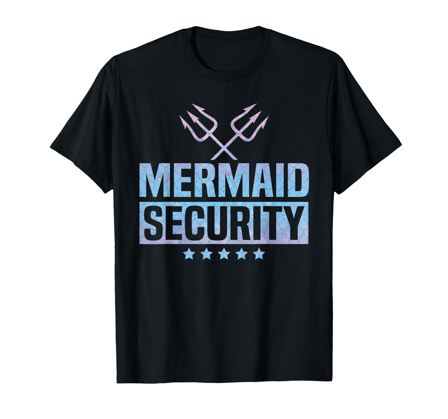 Mermaid Security Halloween Costume T-Shirt - Aesthetic Graphic Men Women - T-Shirt, Sweatshirt, Hoodie