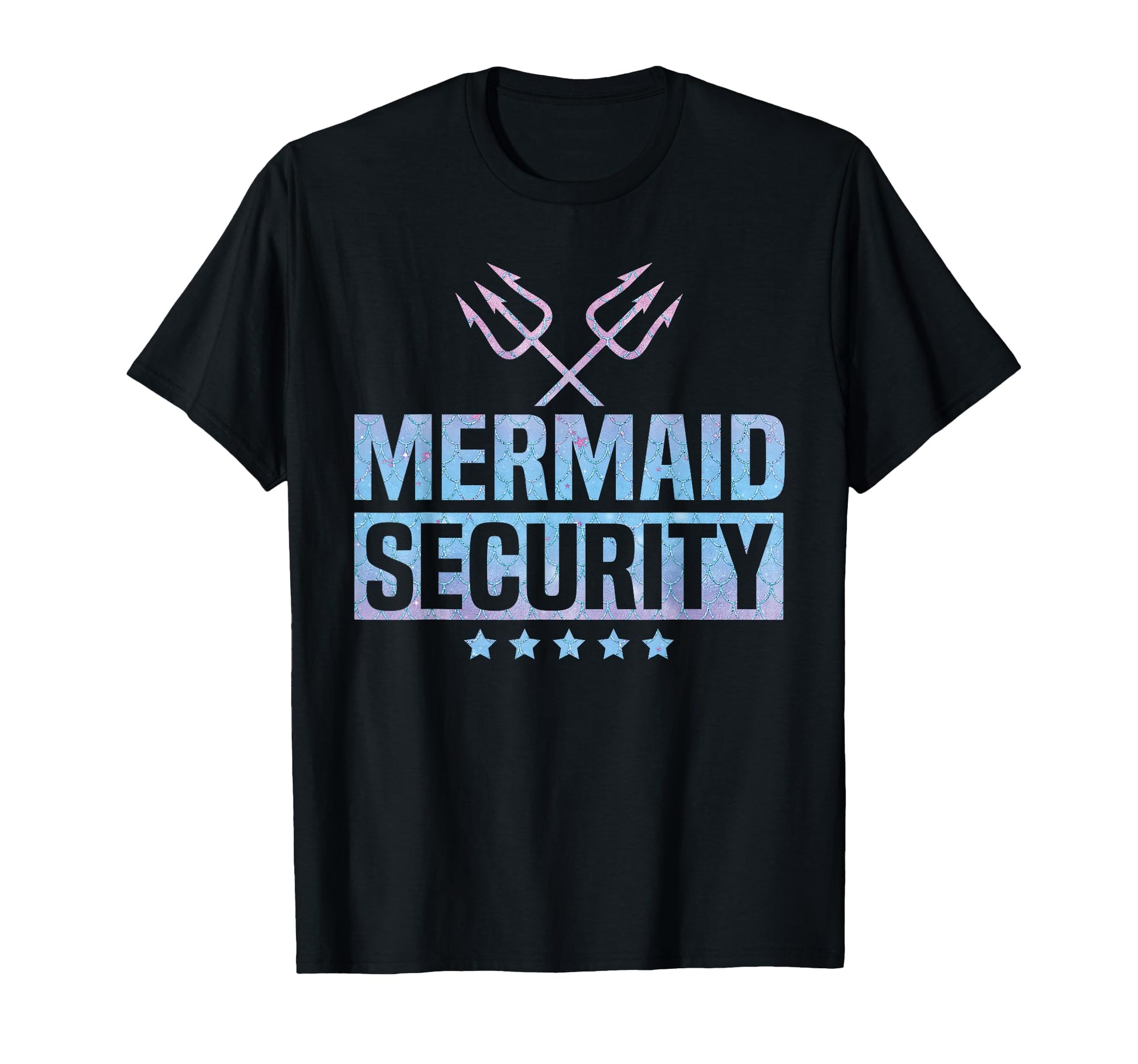 Mermaid Security Halloween Costume T-Shirt - Aesthetic Graphic Men Women - T-Shirt, Sweatshirt, Hoodie