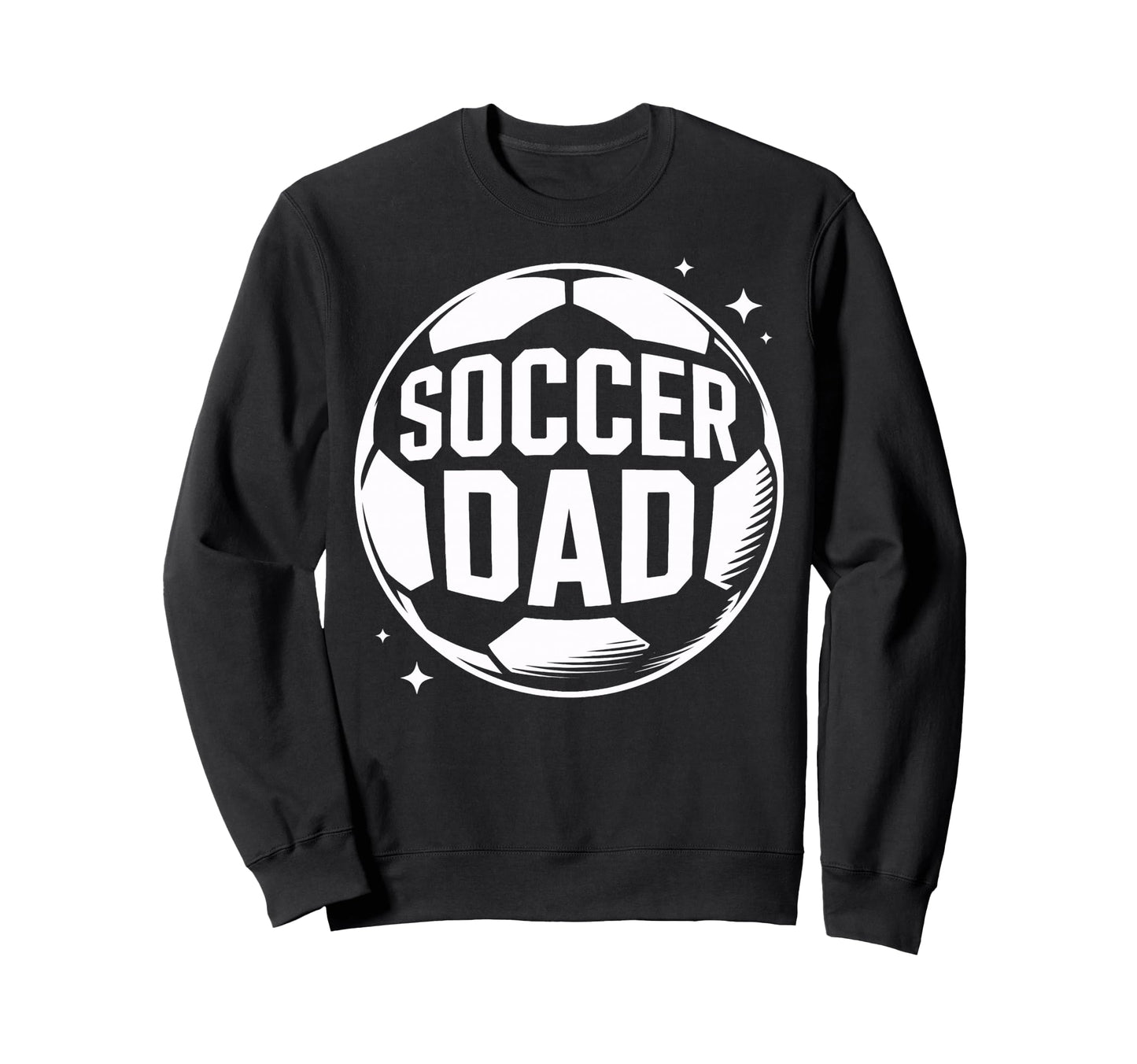 Soccer Dad Game Day Watcher Soccer Sweatshirt - Graphic Print Unisex - T-Shirt, Sweatshirt, Hoodie