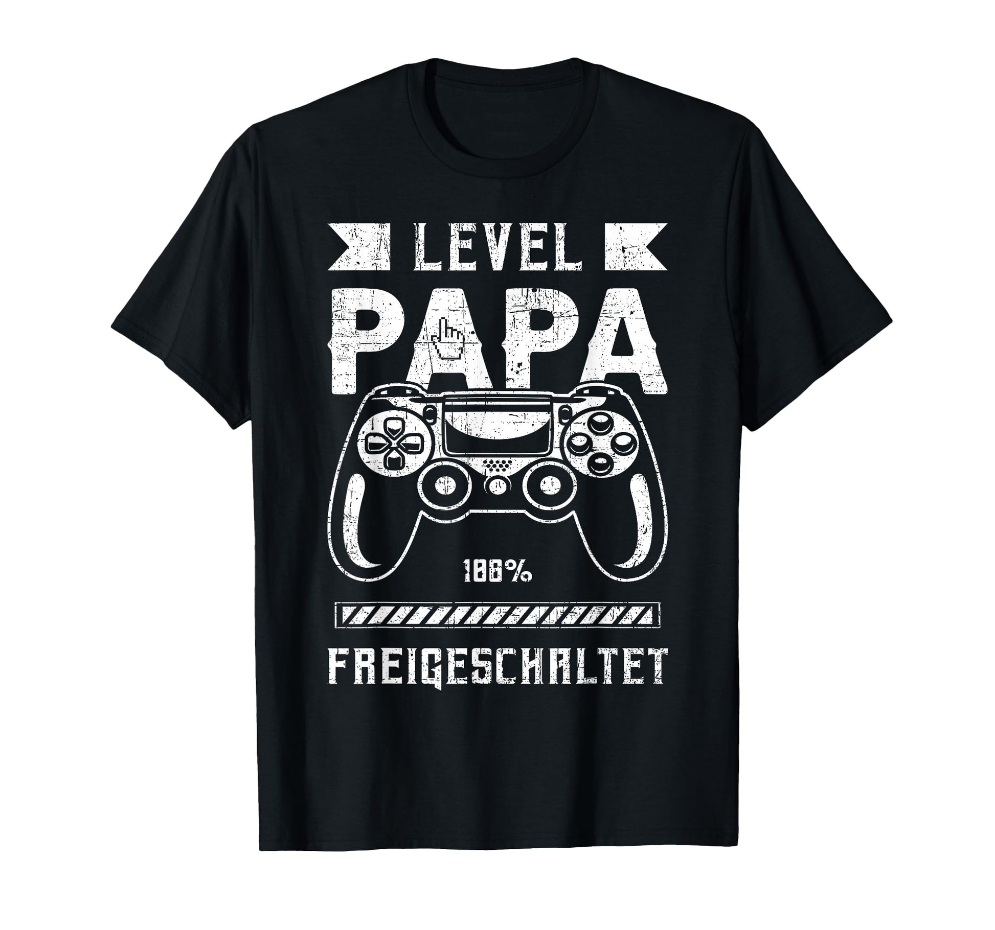 German Fresh Dad Level Dad Game Controller T-Shirt - Trendy Graphic Unisex - T-Shirt, Sweatshirt, Hoodie