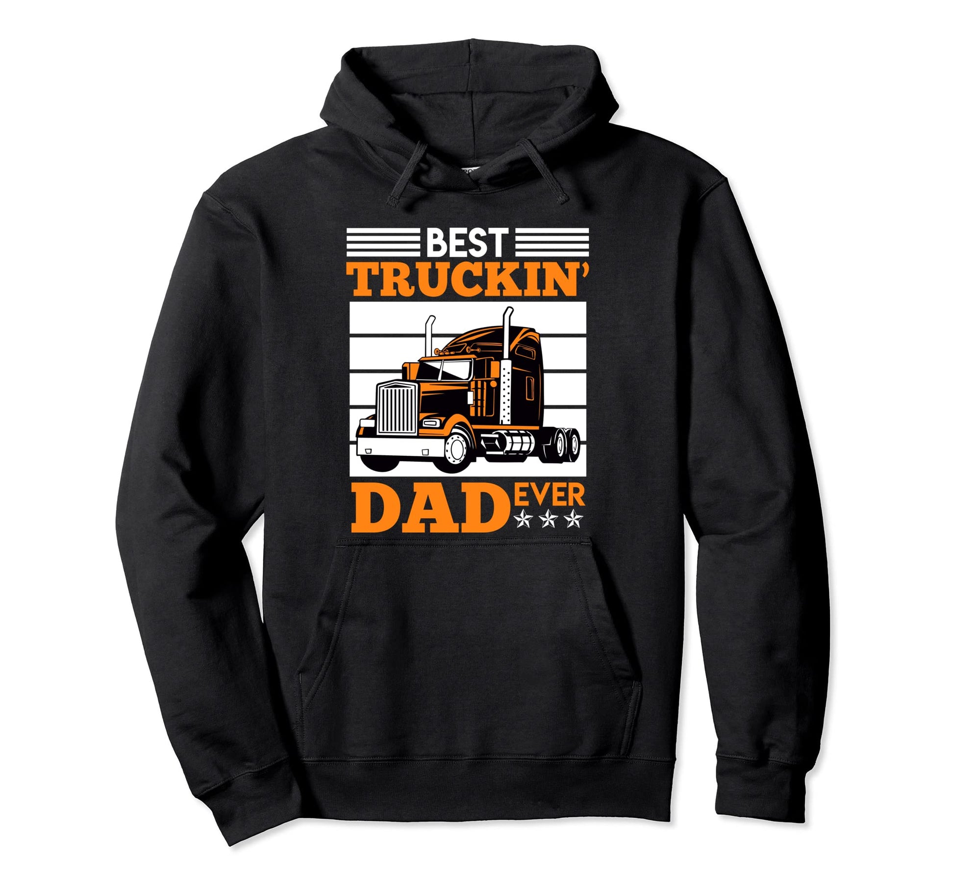 Truck Driver Dad Father Trucker Hoodie - Aesthetic Graphic Men Women - T-Shirt, Sweatshirt, Hoodie