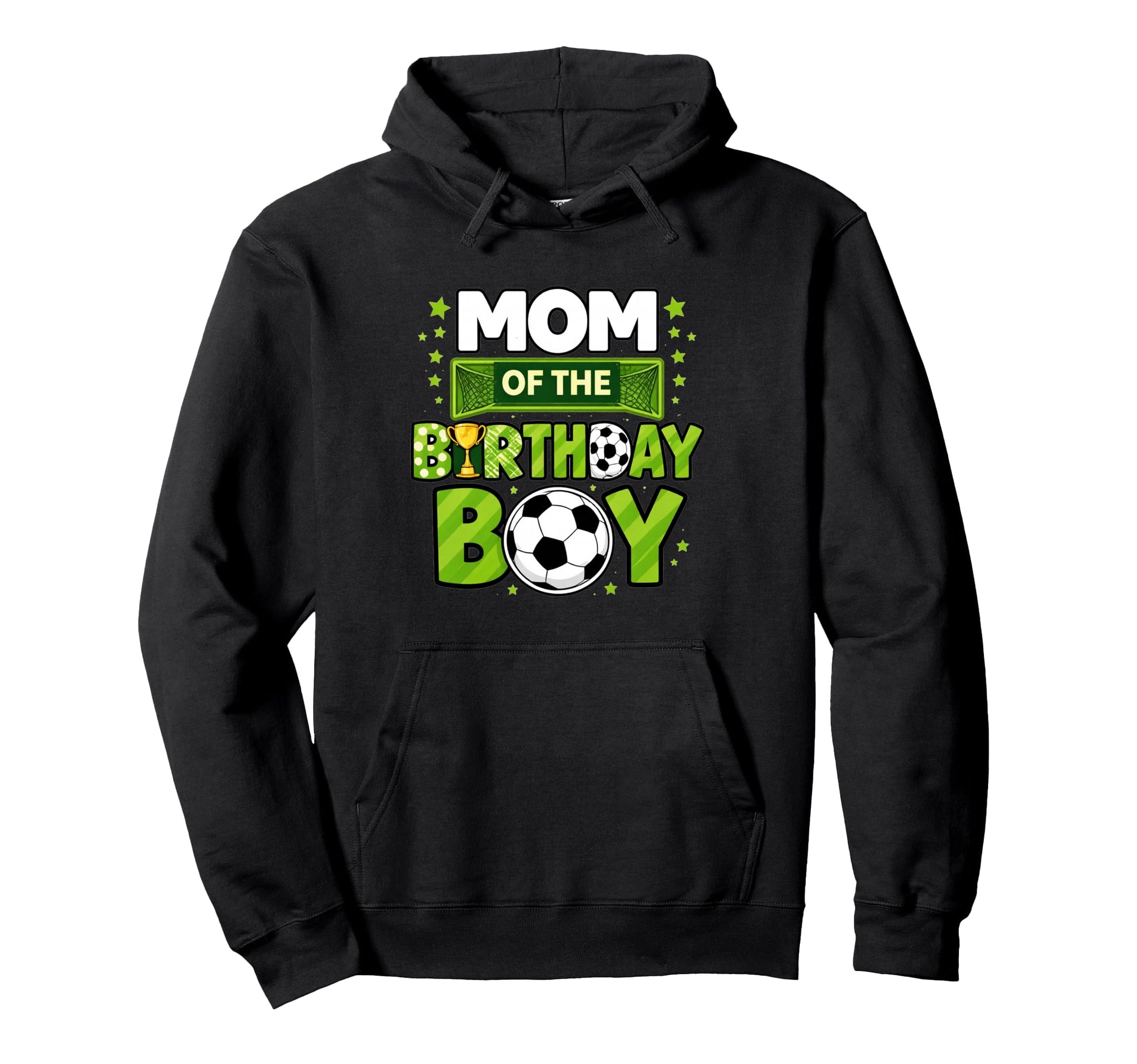 Mom Birthday Soccer Mom Funny Mothers Day Hoodie - Unique Graphic Men Women - T-Shirt, Sweatshirt, Hoodie
