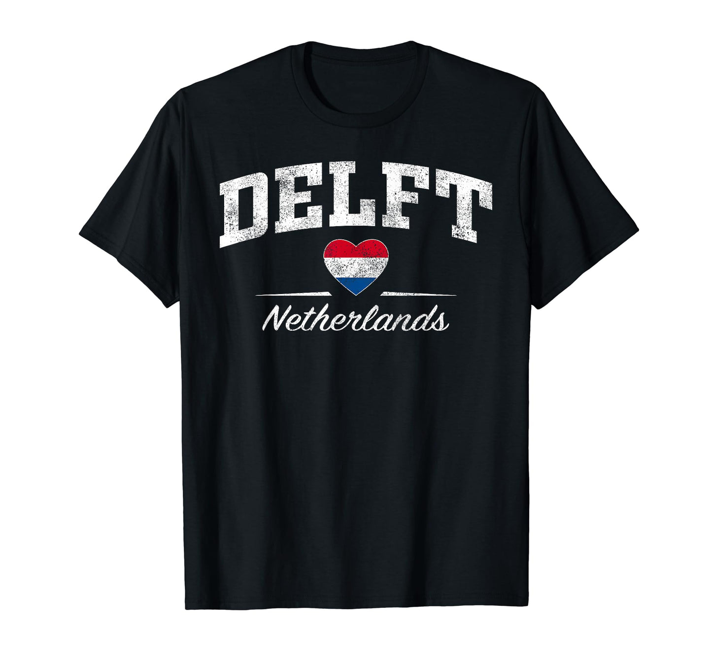 Delft Netherlands Nederland T-Shirt - Trendy Graphic for Adults - T-Shirt, Sweatshirt, Hoodie