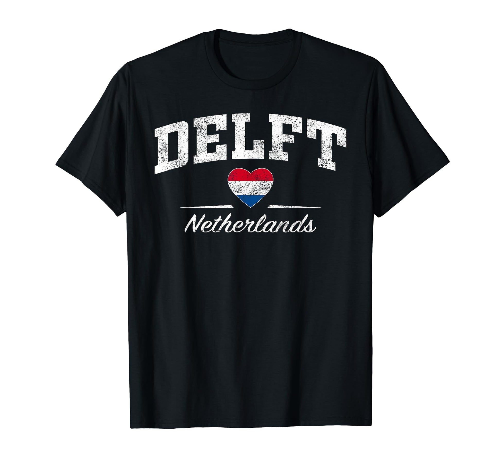Delft Netherlands Nederland T-Shirt - Trendy Graphic for Adults - T-Shirt, Sweatshirt, Hoodie