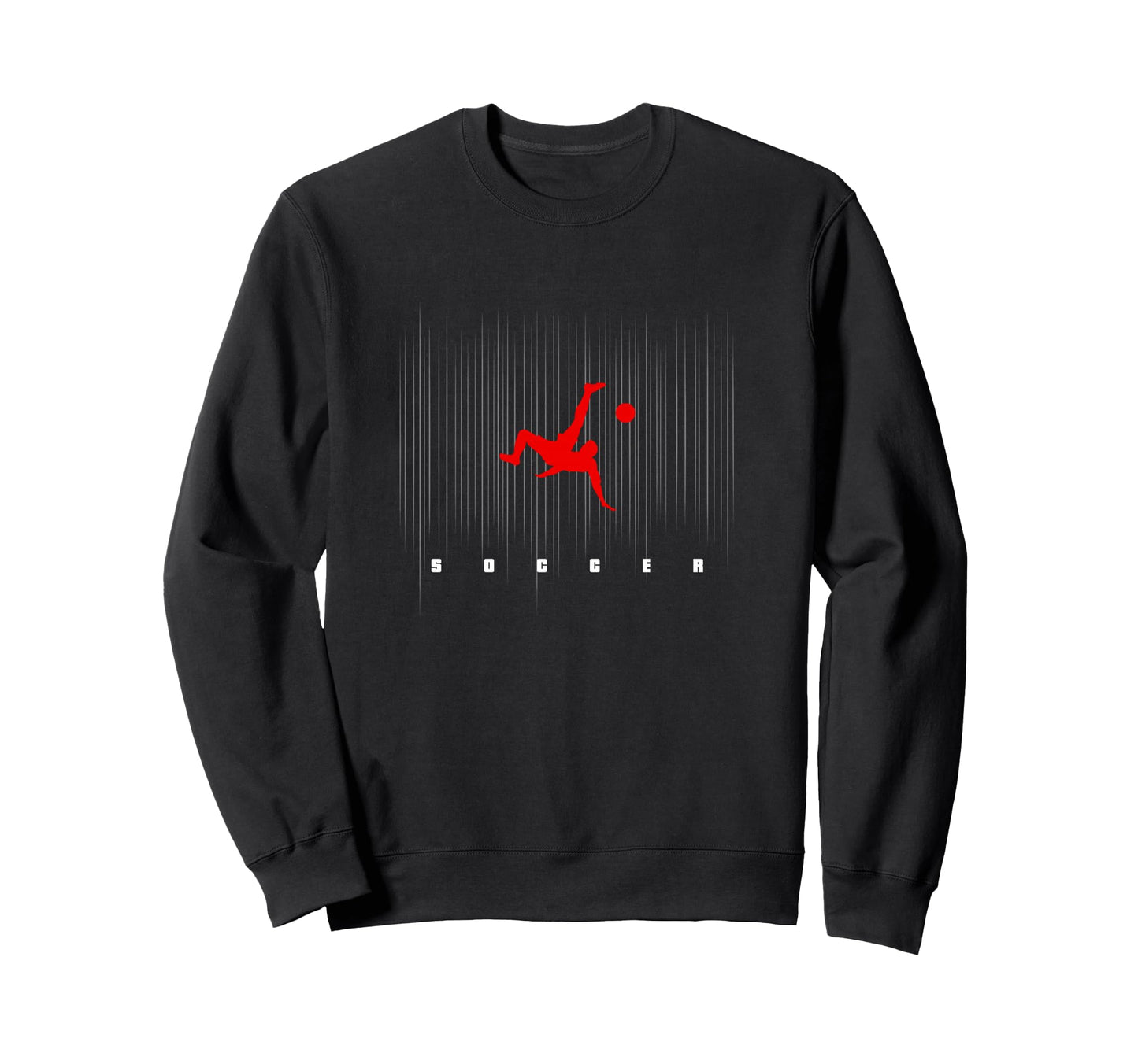 Soccer Logo Motif Soccer Soccer Player Sweatshirt - Graphic Print Unisex - T-Shirt, Sweatshirt, Hoodie