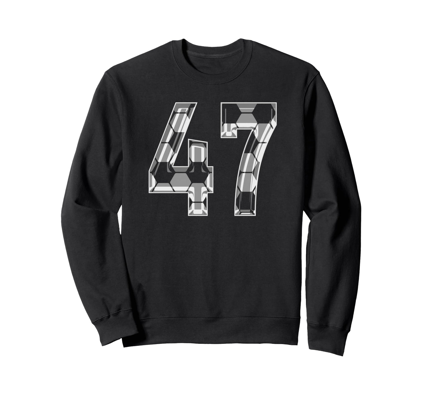 Soccer Number 47 Favorite Player 47 Sweatshirt - Unique Graphic Unisex - T-Shirt, Sweatshirt, Hoodie