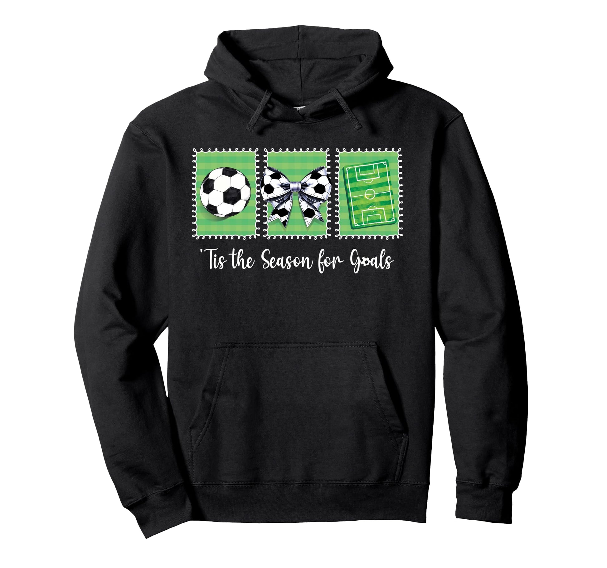 Soccer Mom S Mom Coquette Season Game Day Hoodie - Trendy Graphic Unisex - T-Shirt, Sweatshirt, Hoodie