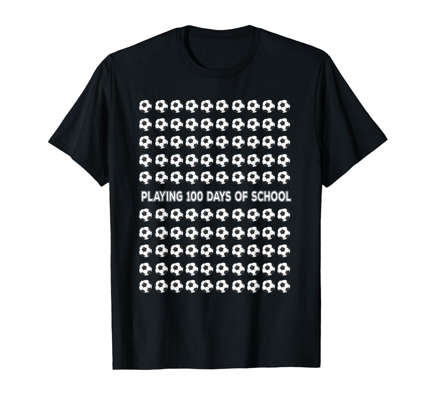 100 Days School Soccer 100Th Day T-Shirt - Casual Everyday Wear Men Women - T-Shirt, Sweatshirt, Hoodie