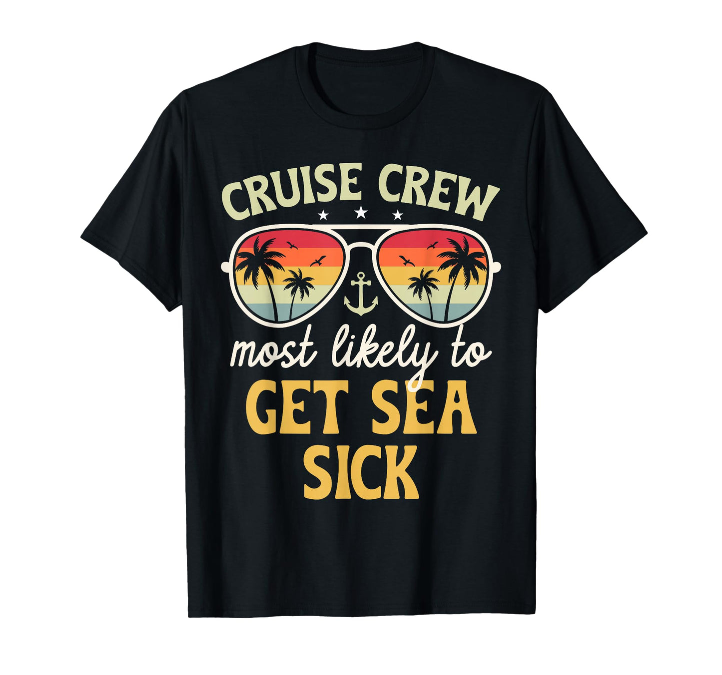 Most Likely To Get Sea Sick Matching T-Shirt - Unique Graphic for Adults - T-Shirt, Sweatshirt, Hoodie