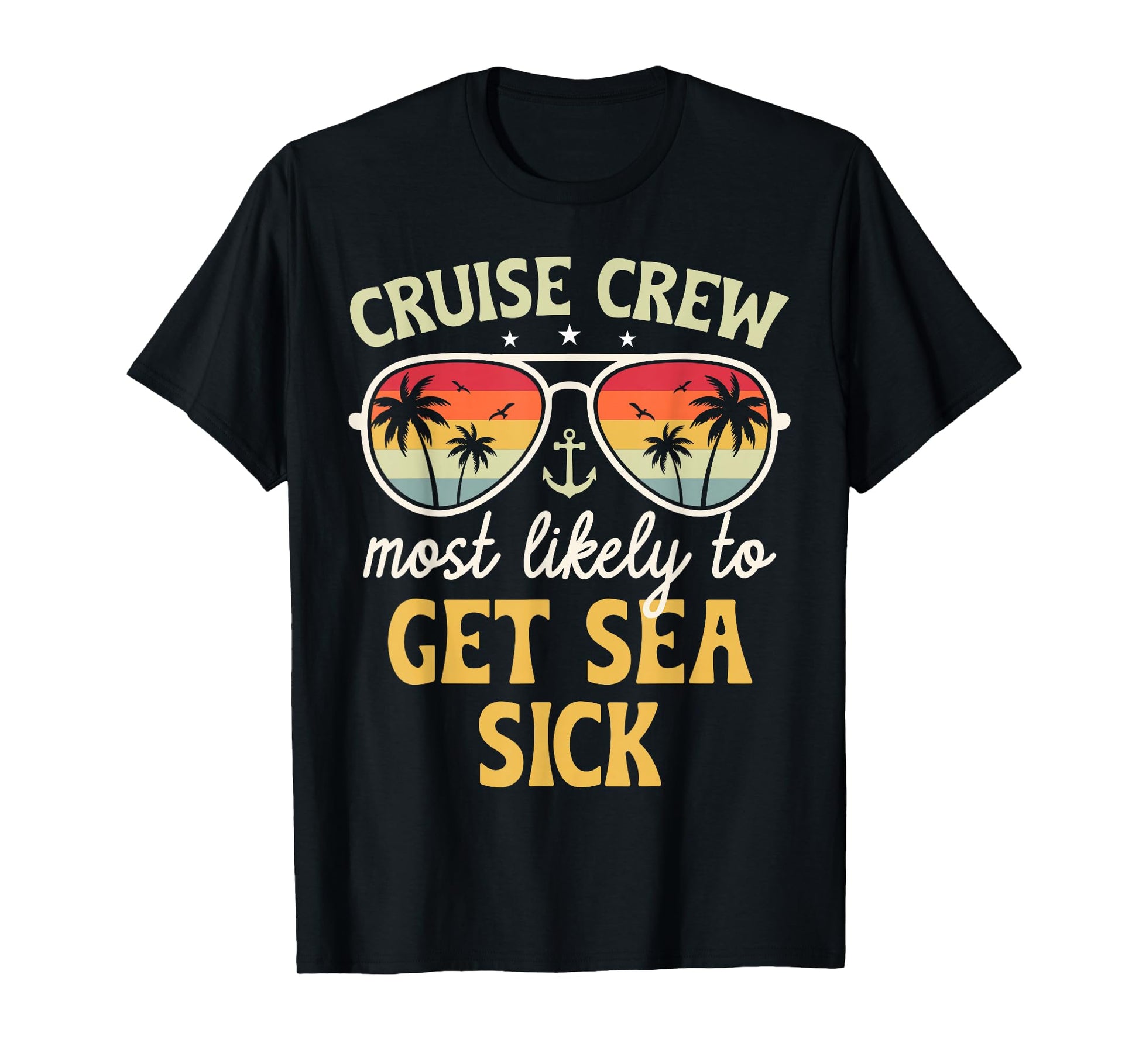 Most Likely To Get Sea Sick Matching T-Shirt - Unique Graphic for Adults - T-Shirt, Sweatshirt, Hoodie