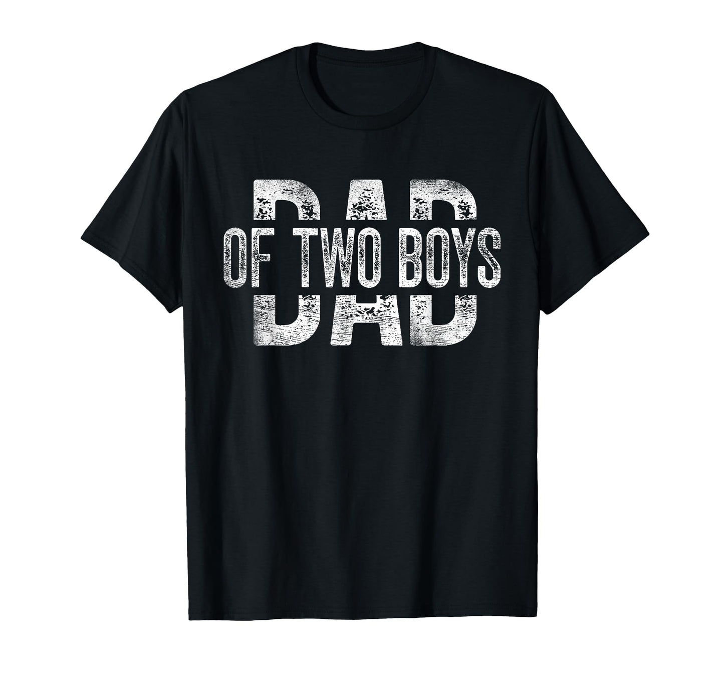 Dad Two Gifts Daddy 2 Sons Fathers Day T-Shirt - Aesthetic Graphic Unisex - T-Shirt, Sweatshirt, Hoodie