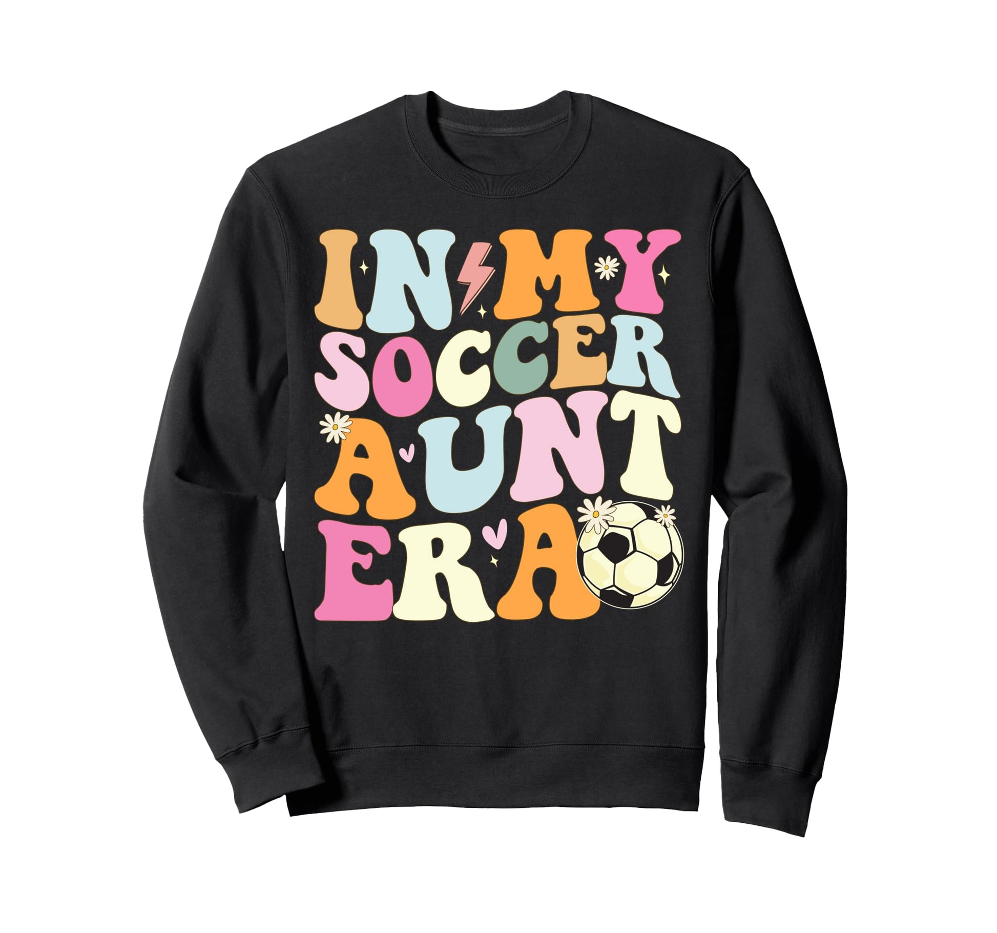 My Soccer Aunt Era Niece Nephew Ball T-Shirt - Custom Art Print Men Women - T-Shirt, Sweatshirt, Hoodie