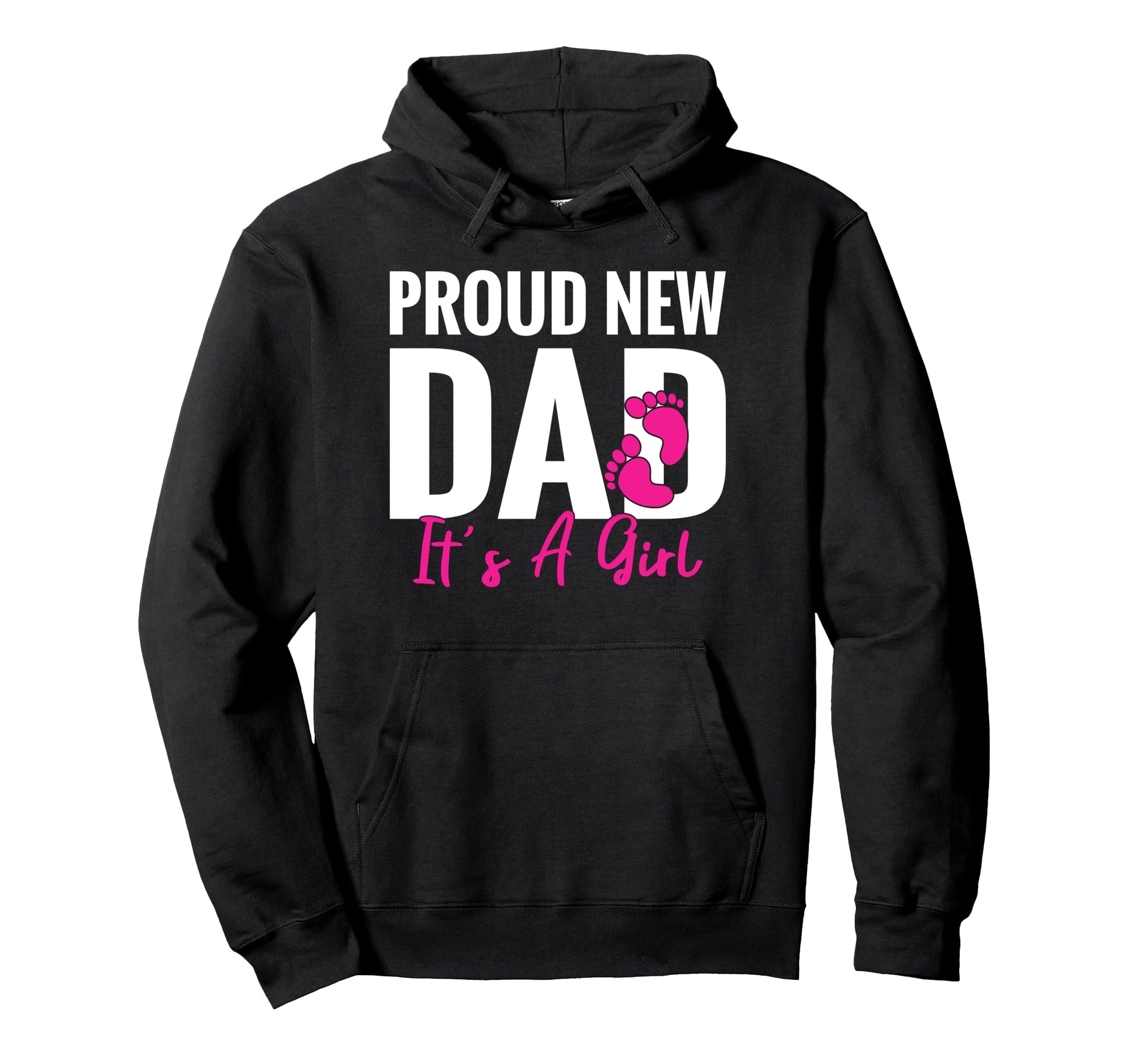 Proud New Dad Its Promoted To Dad Hoodie - Aesthetic Graphic for Adults - T-Shirt, Sweatshirt, Hoodie