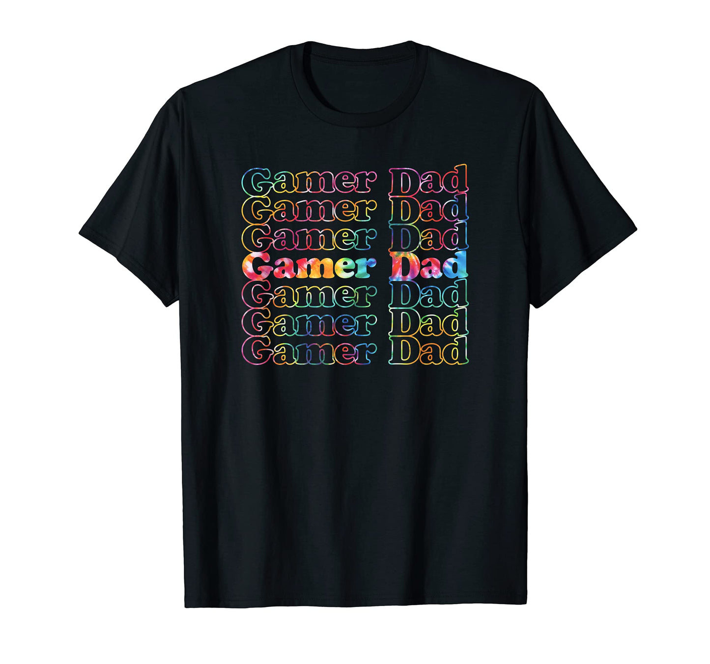Gamer Dad Tie Dye T-Shirt - Trendy Graphic Men Women - T-Shirt, Sweatshirt, Hoodie