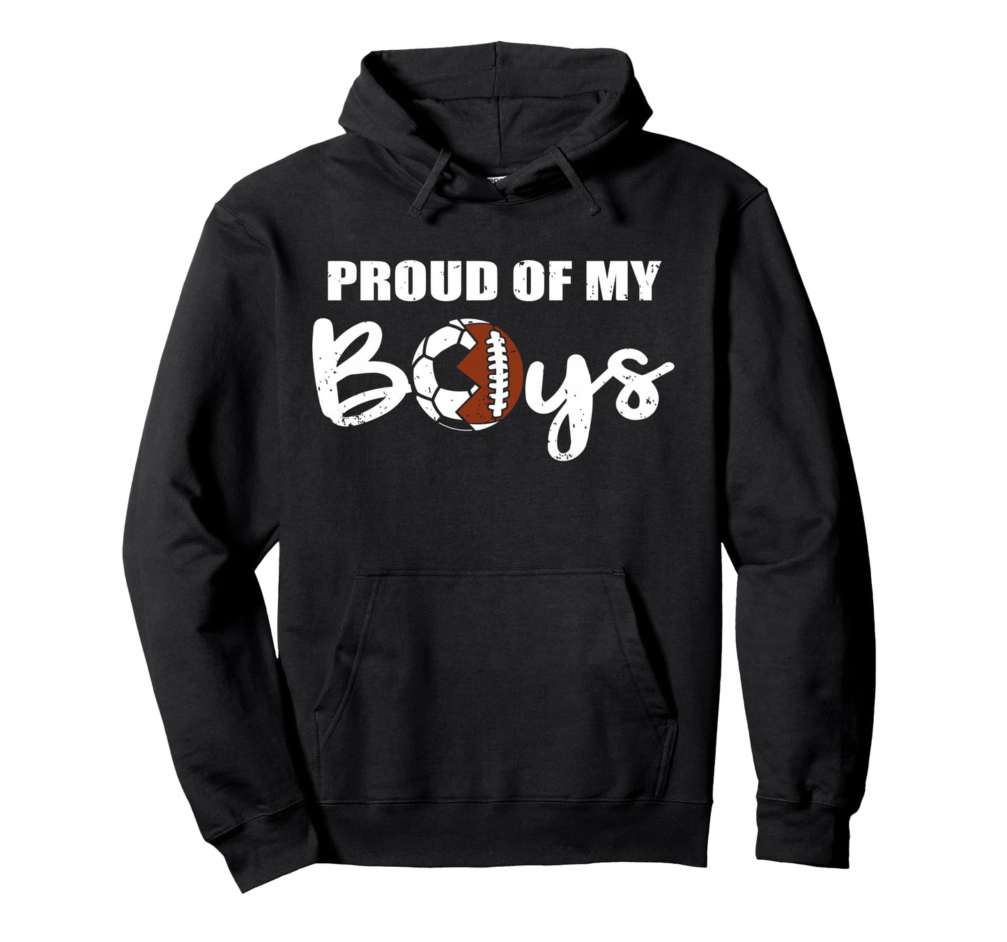 Proud My Funny Football Soccer Mom Hoodie - Aesthetic Graphic Men Women - T-Shirt, Sweatshirt, Hoodie