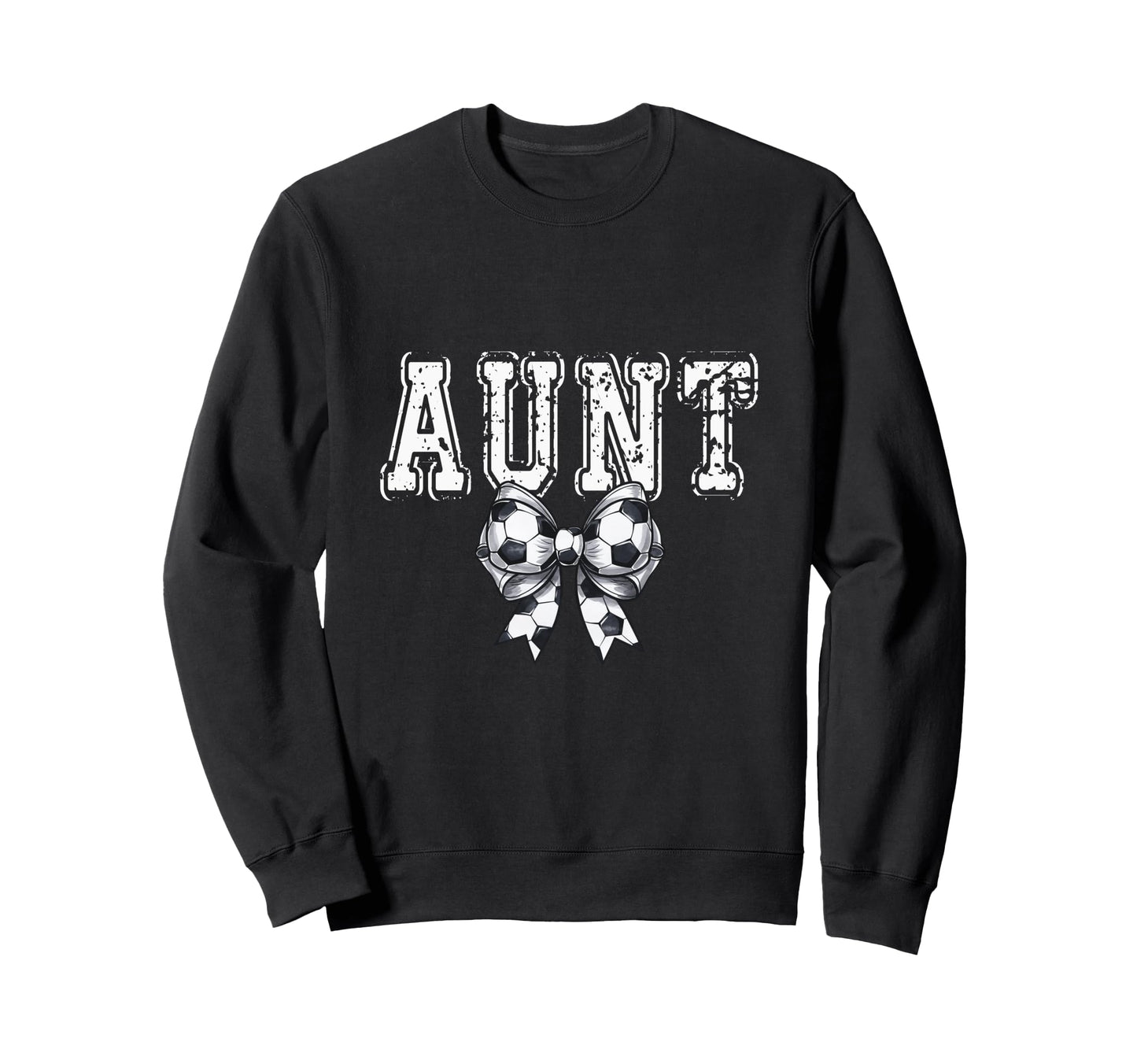 Coquette Soccer Aunt Spirit Sweatshirt - Fun Novelty Design Unisex - T-Shirt, Sweatshirt, Hoodie