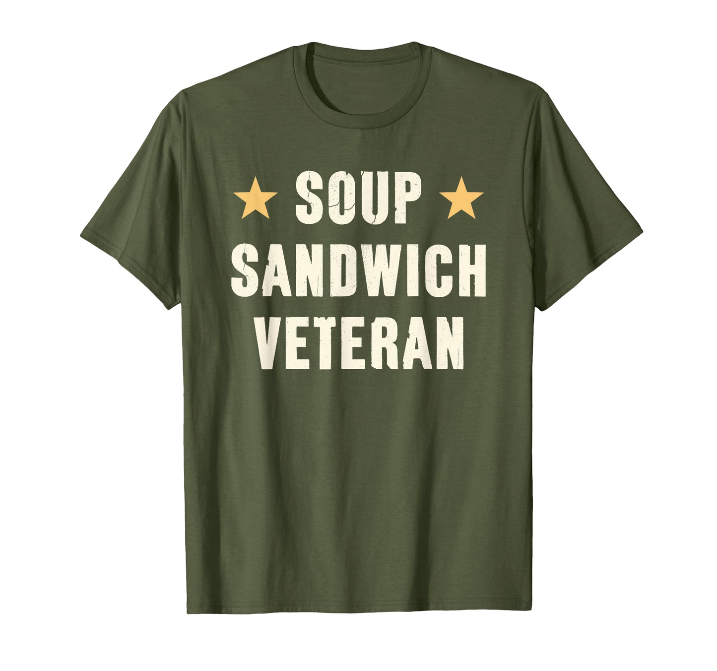 Soup Sandwich Veteran Proud Retired T-Shirt - Novelty Apparel Unisex - T-Shirt, Sweatshirt, Hoodie