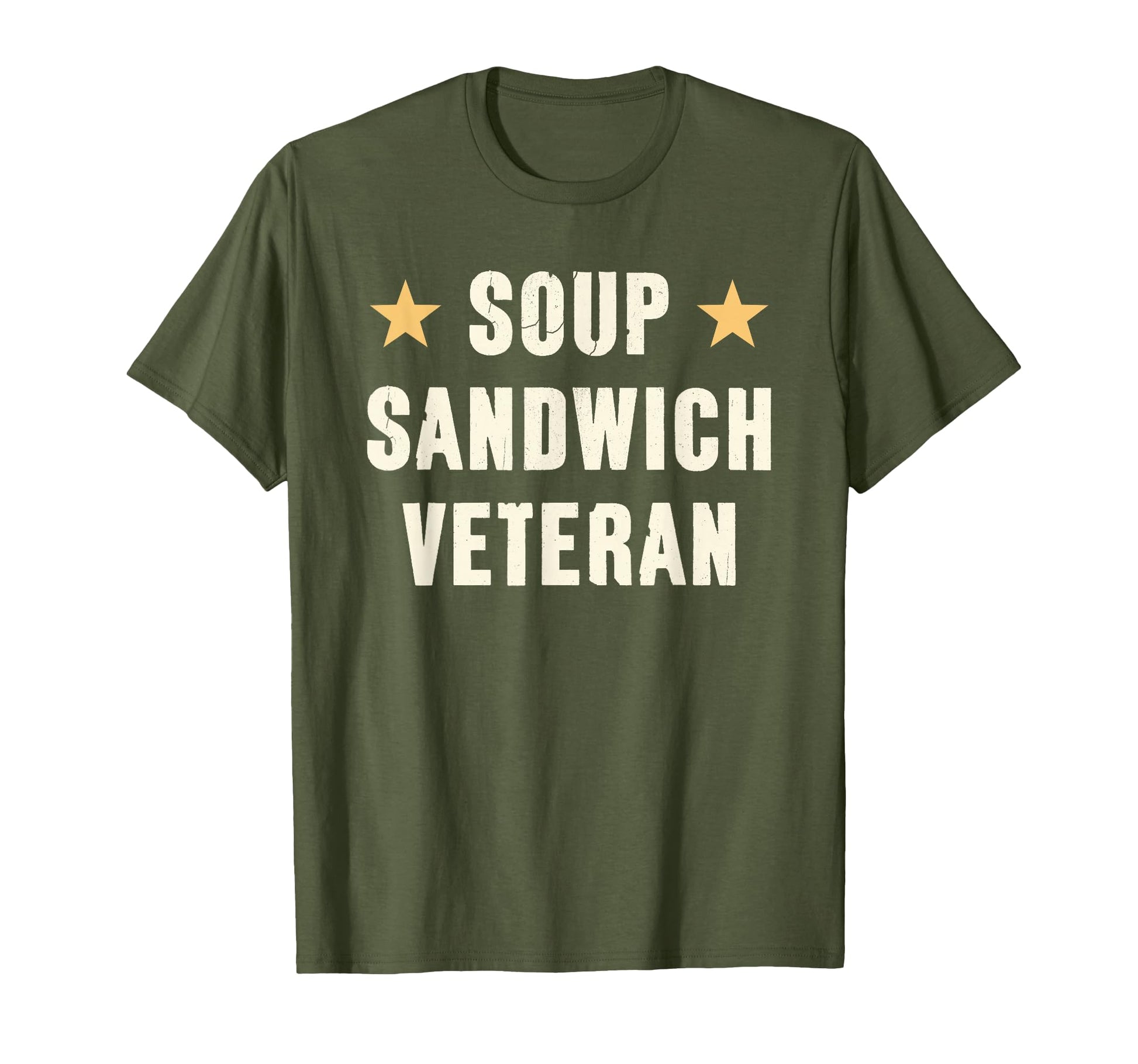 Soup Sandwich Veteran Proud Retired T-Shirt - Novelty Apparel Unisex - T-Shirt, Sweatshirt, Hoodie