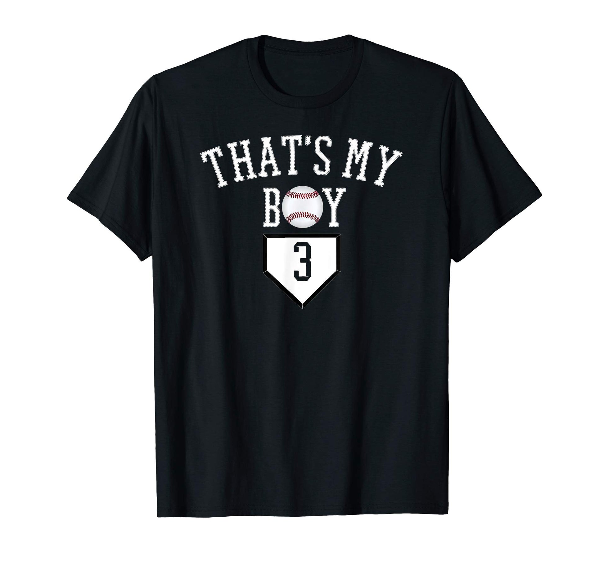 Thats My 3 Baseball Number 3 Jersey T-Shirt - Streetwear Style Men Women - T-Shirt, Sweatshirt, Hoodie