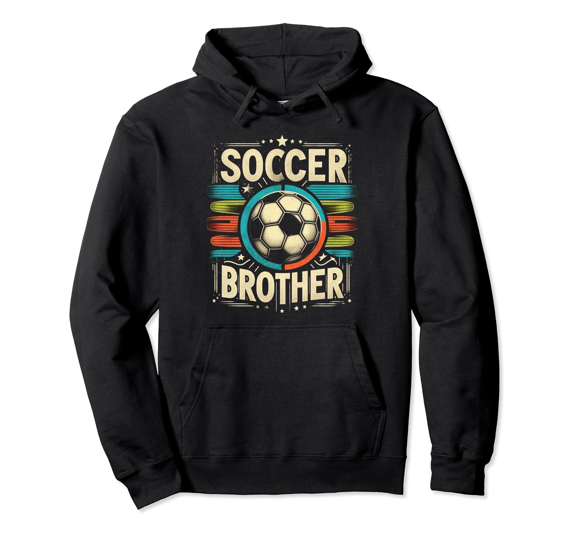 Soccer Brother Family Matching Team Hoodie - Graphic Print Men Women - T-Shirt, Sweatshirt, Hoodie