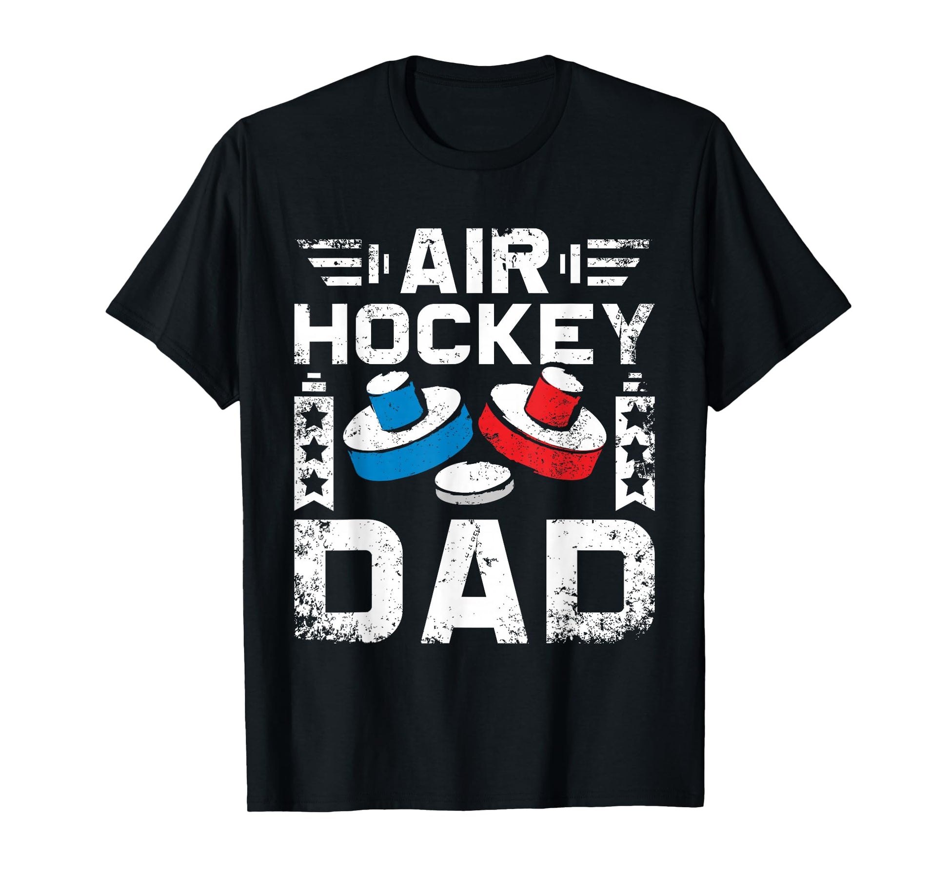 Fathers Day Air Hockey Dad Game T-Shirt - Trendy Graphic Men Women - T-Shirt, Sweatshirt, Hoodie