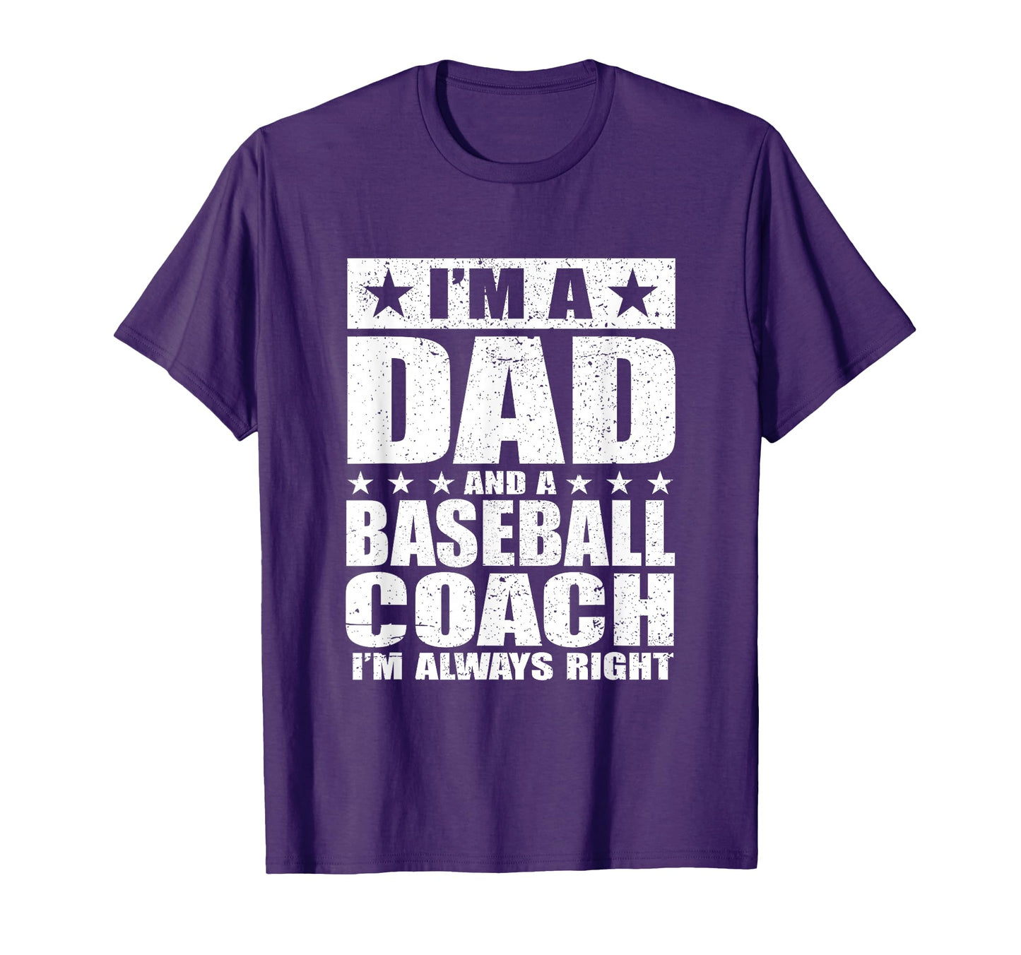 Dad Baseball Coach Fathers Day Shirts T-Shirt - Minimalist Print Unisex - T-Shirt, Sweatshirt, Hoodie