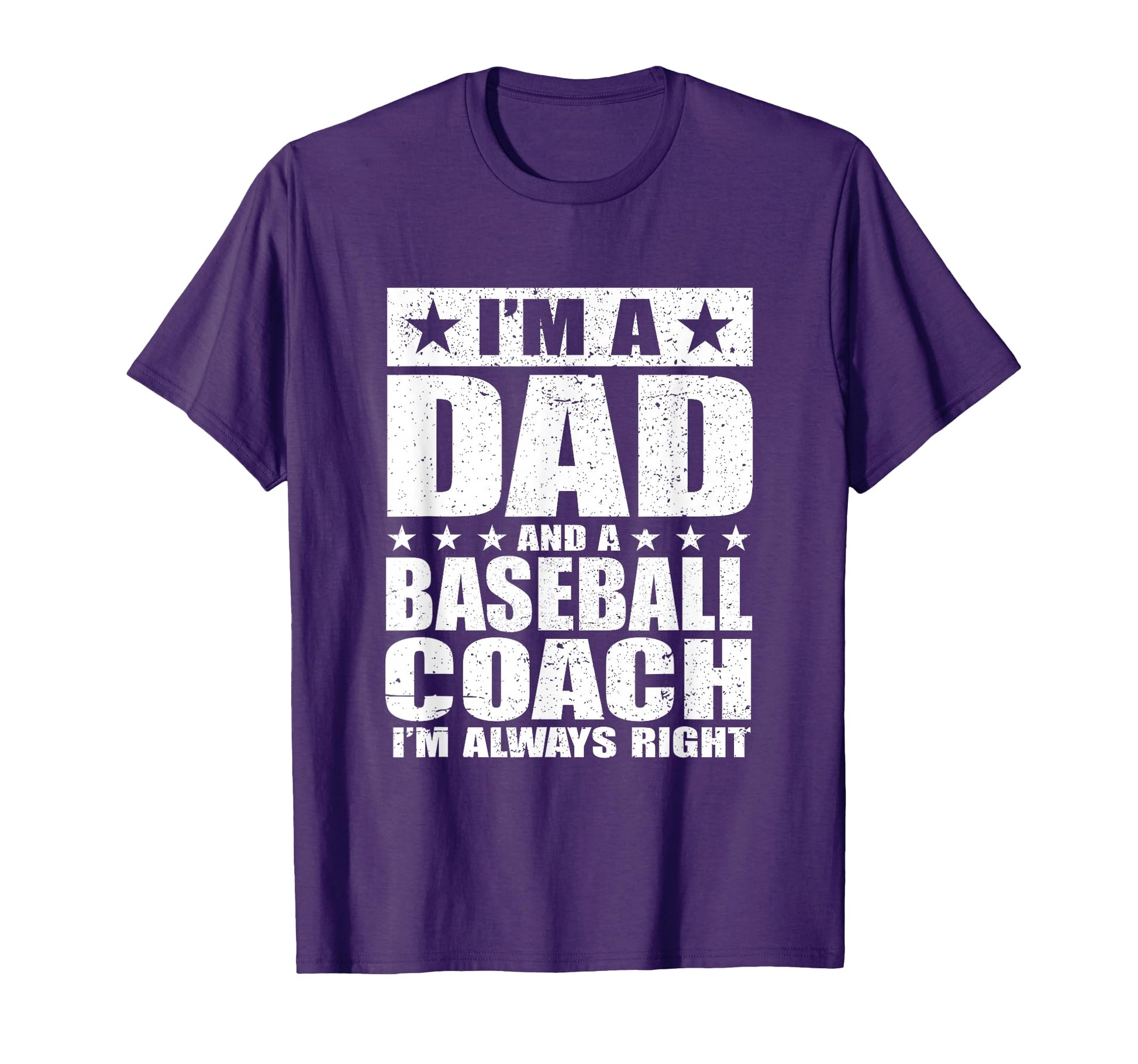 Dad Baseball Coach Fathers Day Shirts T-Shirt - Minimalist Print Unisex - T-Shirt, Sweatshirt, Hoodie