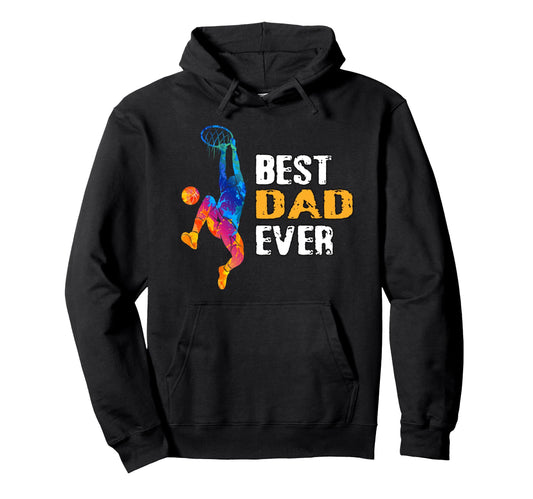 Basketball Father Basketball Dad Hoodie - Fun Novelty Design Unisex - T-Shirt, Sweatshirt, Hoodie