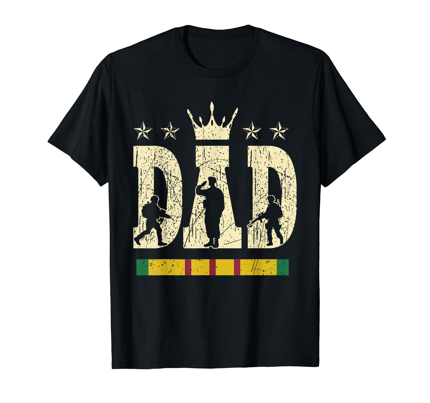 Dad Vietnam Veteran Fathers Day T-Shirt - Trendy Graphic for Adults - T-Shirt, Sweatshirt, Hoodie