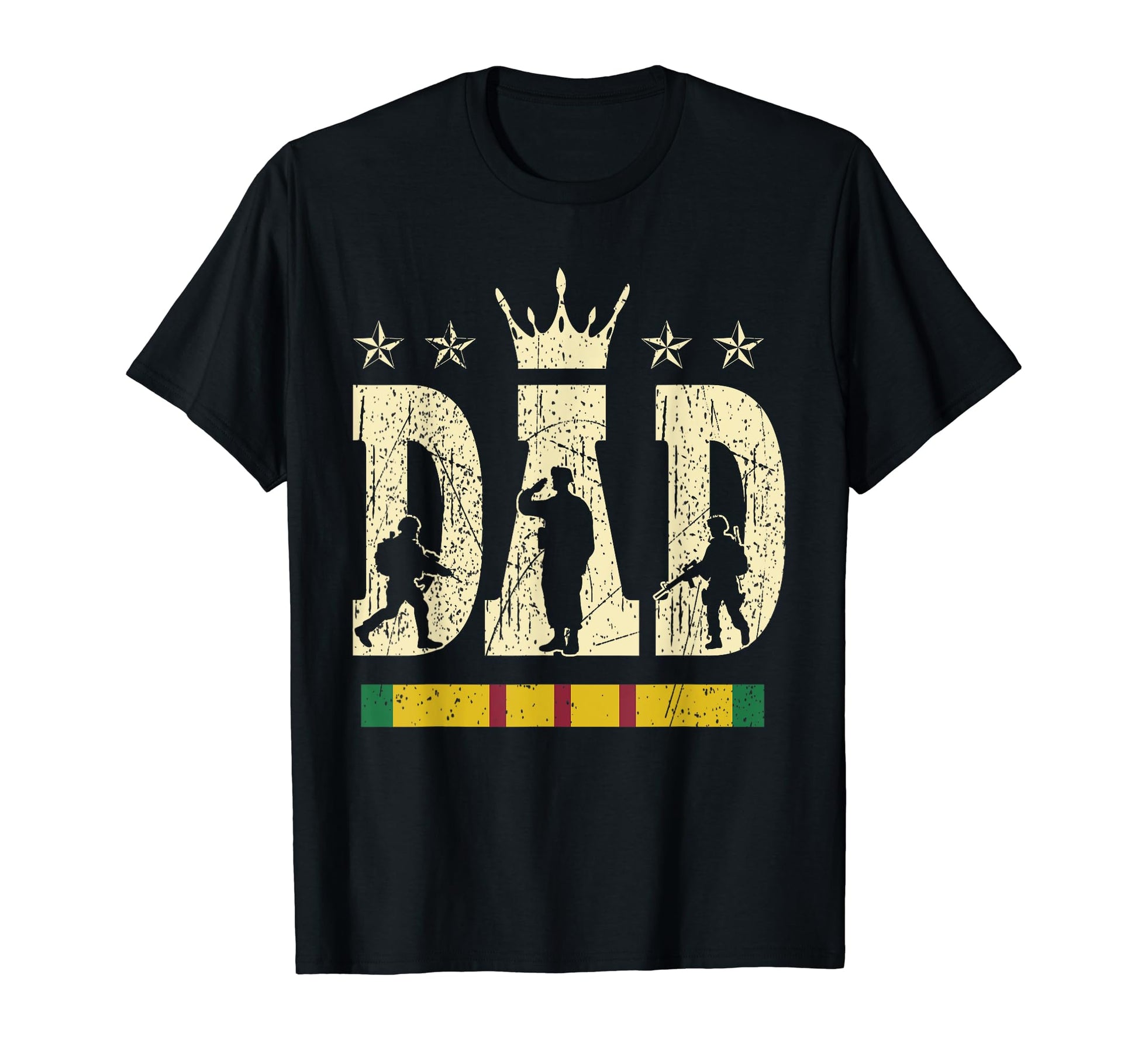Dad Vietnam Veteran Fathers Day T-Shirt - Trendy Graphic for Adults - T-Shirt, Sweatshirt, Hoodie
