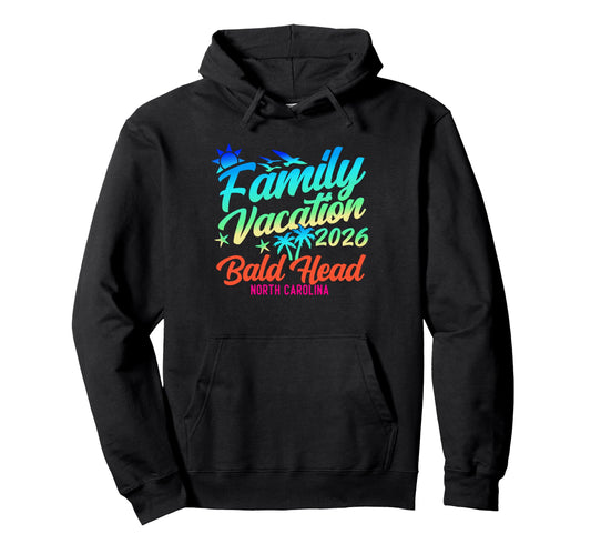 Bald Head Beach North Carolina Hoodie - Casual Everyday Wear for Adults - T-Shirt, Sweatshirt, Hoodie