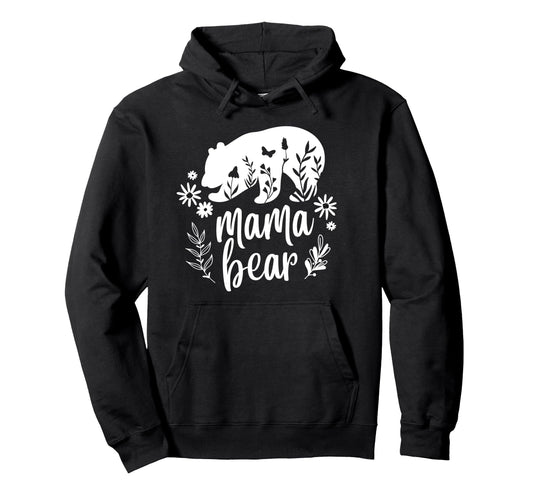 Bear Family Mama Papa Grand Ma Pa Hoodie - Graphic Print for Adults - T-Shirt, Sweatshirt, Hoodie
