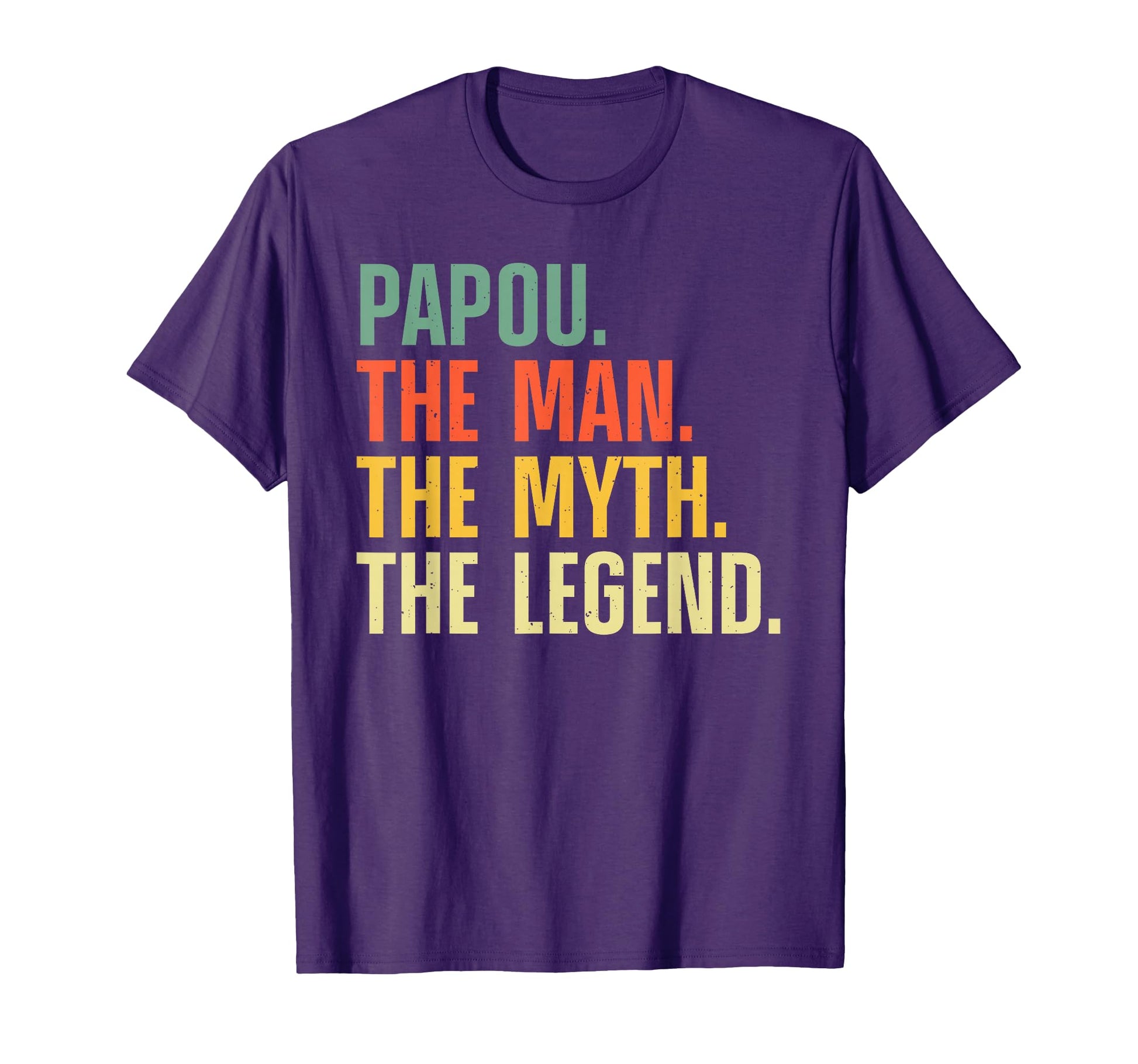 Papou Grandpa Grandfather From T-Shirt - Custom Art Print for Adults - T-Shirt, Sweatshirt, Hoodie