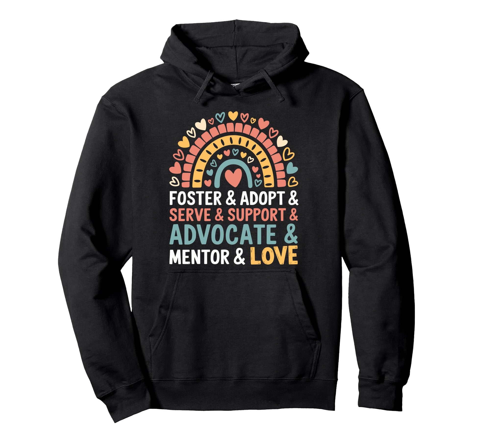 Foster Care Adoption And Foster Mom Hoodie - Unique Graphic for Adults - T-Shirt, Sweatshirt, Hoodie