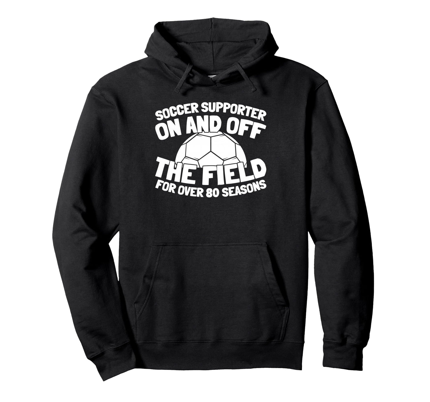 80Th Birthday Player Team Sports Hoodie - Fun Novelty Design for Adults - T-Shirt, Sweatshirt, Hoodie