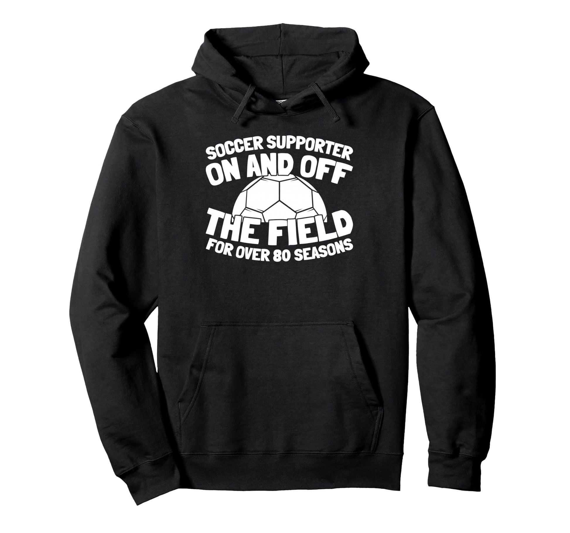 80Th Birthday Player Team Sports Hoodie - Fun Novelty Design for Adults - T-Shirt, Sweatshirt, Hoodie