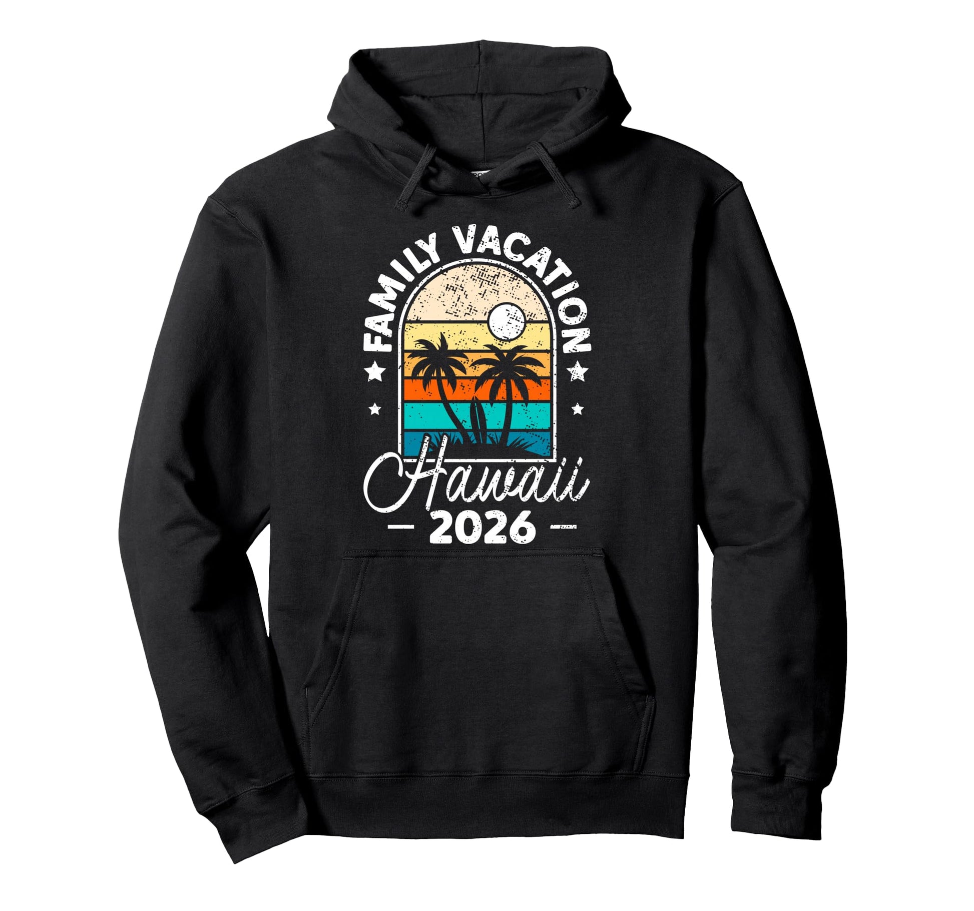 Family Vacation 2026 Hawaii Summer Hoodie - Minimalist Print Men Women - T-Shirt, Sweatshirt, Hoodie