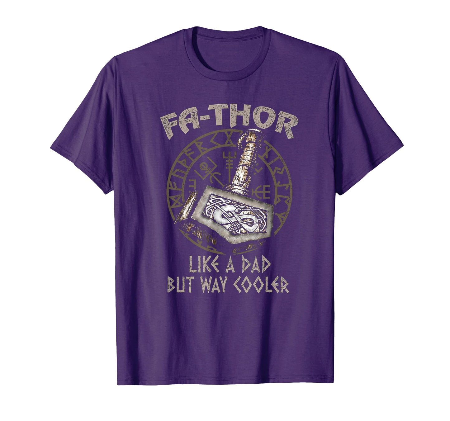 Mens Fa Thor Like Dad Just Way Mightier T-Shirt - Graphic Print Men Women - T-Shirt, Sweatshirt, Hoodie