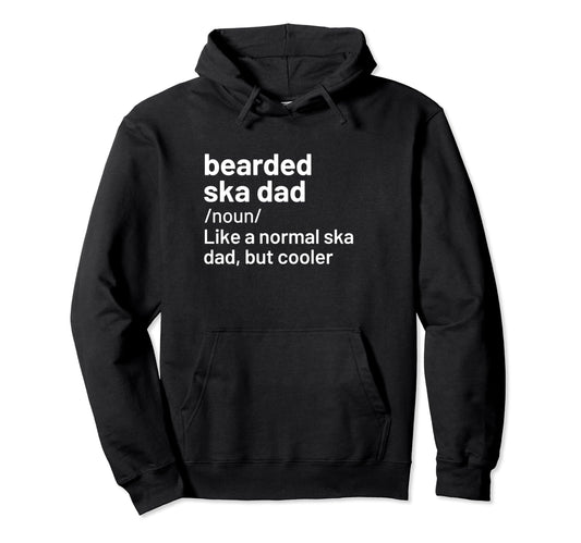 Bearded Ska Dad Music T Shirts T-Shirt - Aesthetic Graphic Men Women - T-Shirt, Sweatshirt, Hoodie