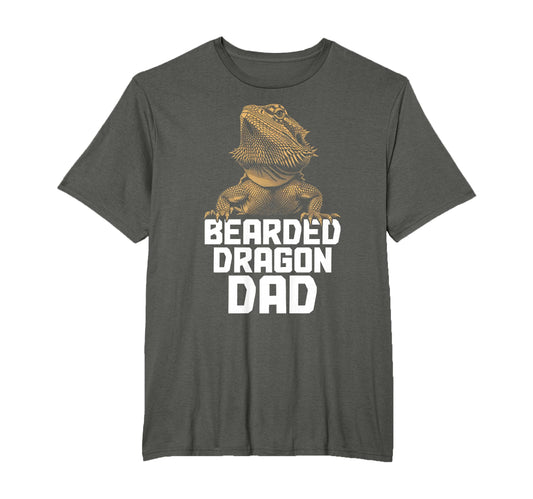 Bearded Dragon Dad Funny Reptile T-Shirt - Graphic Print for Adults - T-Shirt, Sweatshirt, Hoodie