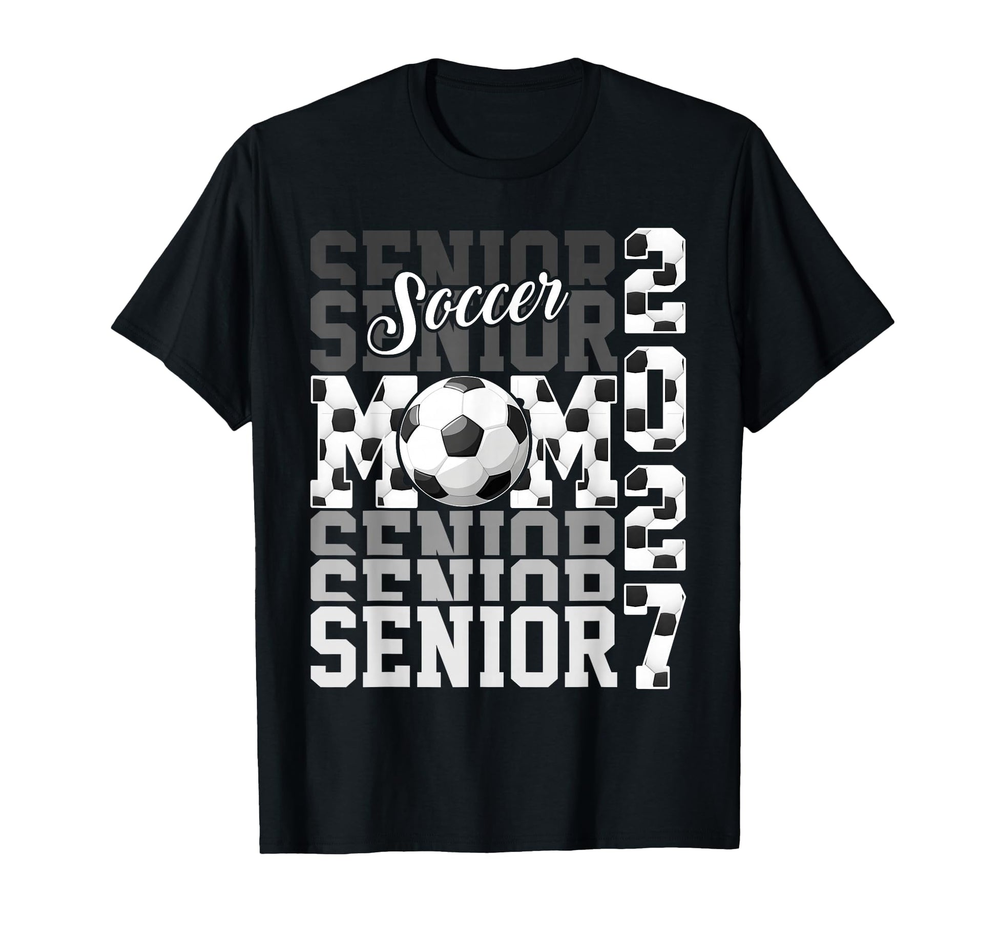 Senior 2027 Soccer Mom Proud Family T-Shirt - Minimalist Print Unisex - T-Shirt, Sweatshirt, Hoodie