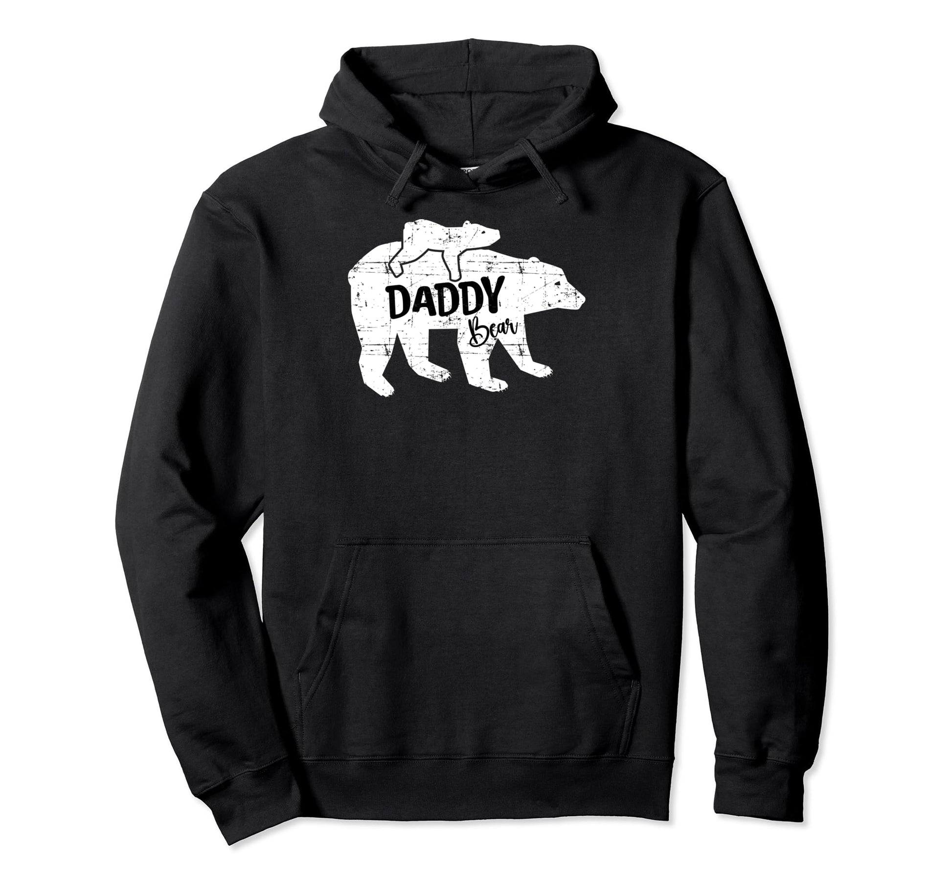 Daddy Bear Fathers Day Father Grandpa Bear Hoodie - Graphic Print Unisex - T-Shirt, Sweatshirt, Hoodie